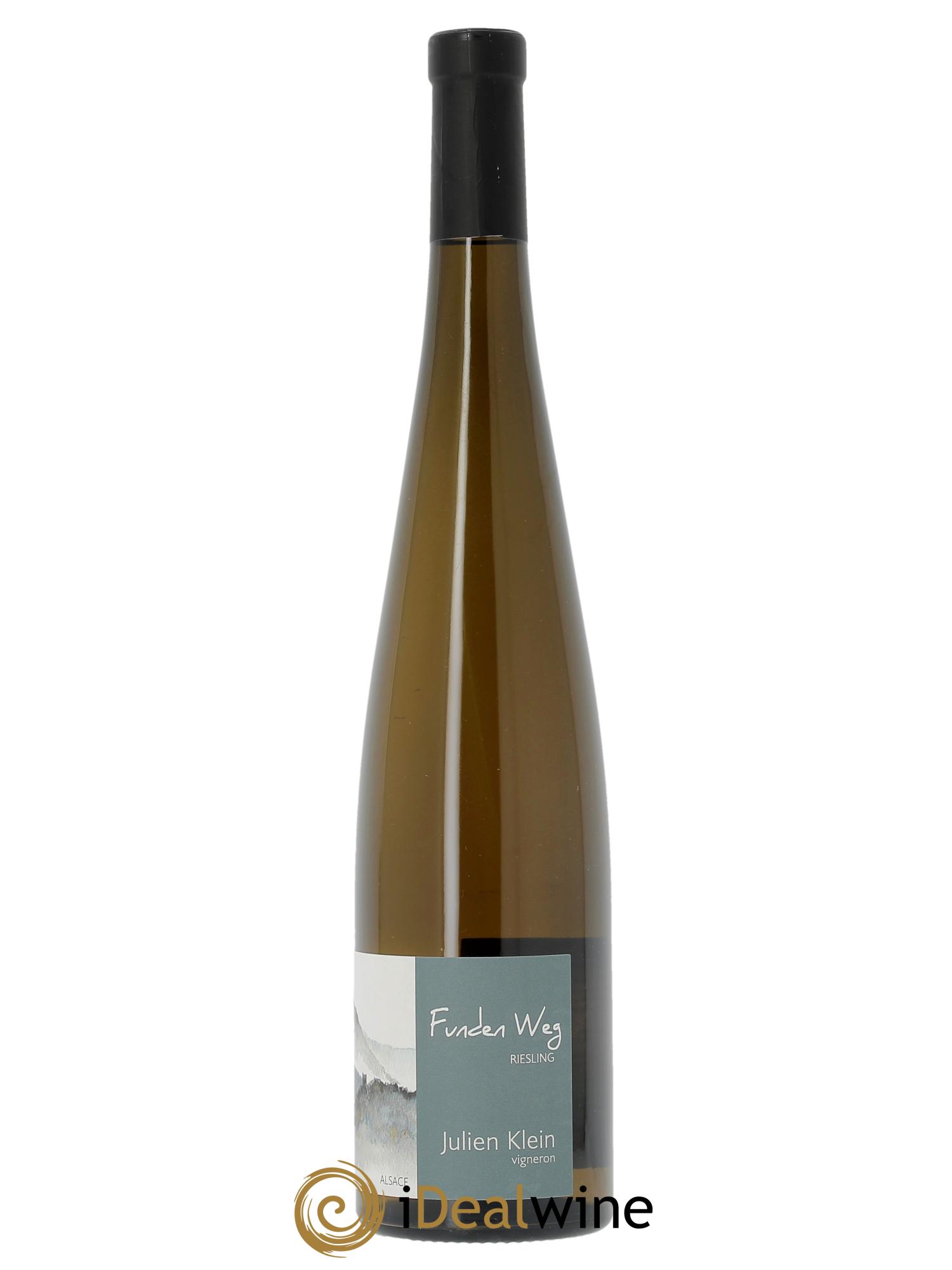 Alsace Riesling Funden Weg Julien Klein  2022 - Posten von 1 Flasche - 0