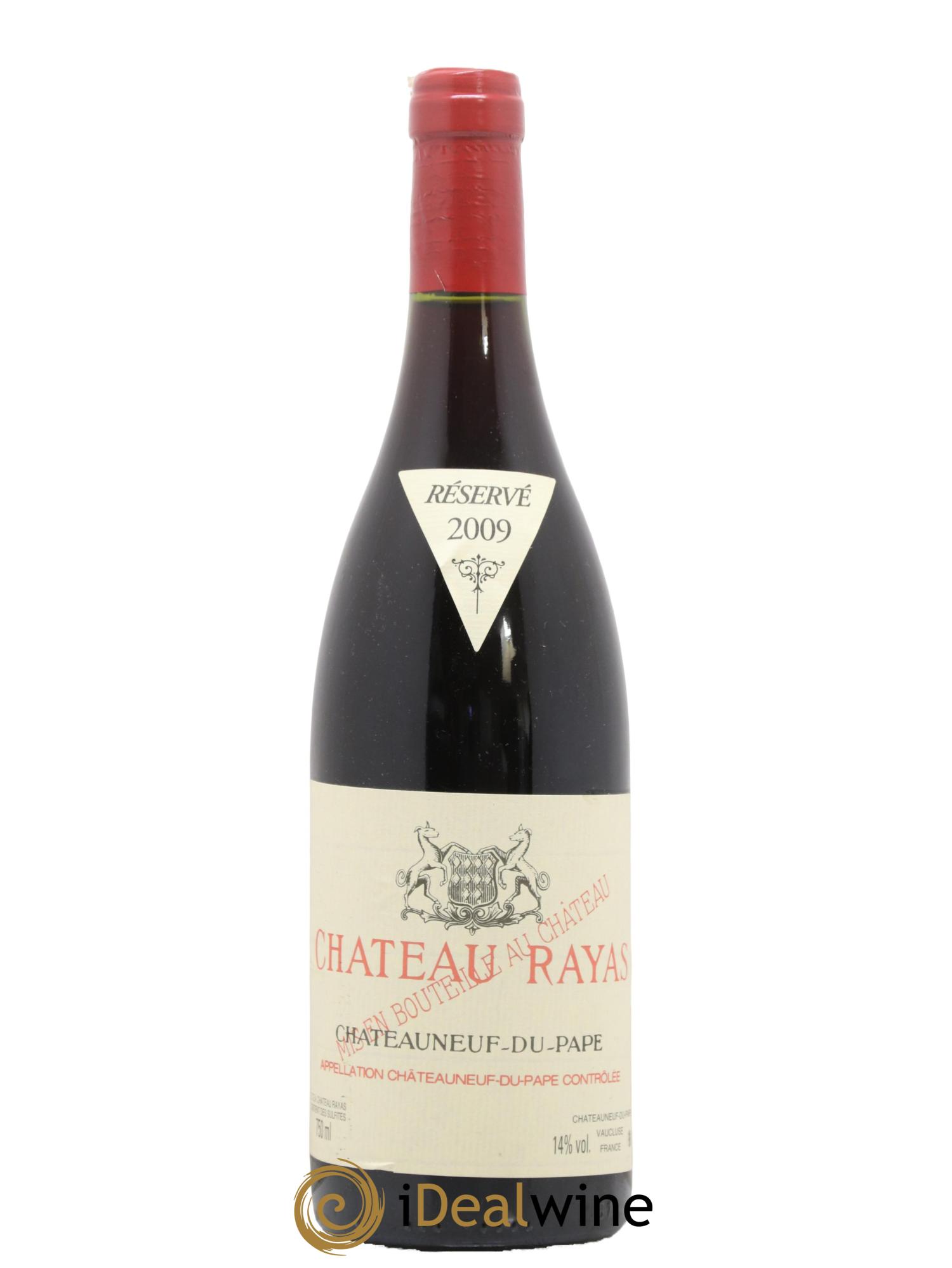 Châteauneuf-du-Pape Château Rayas Emmanuel Reynaud 2009 - Lot de 1 bouteille - 0