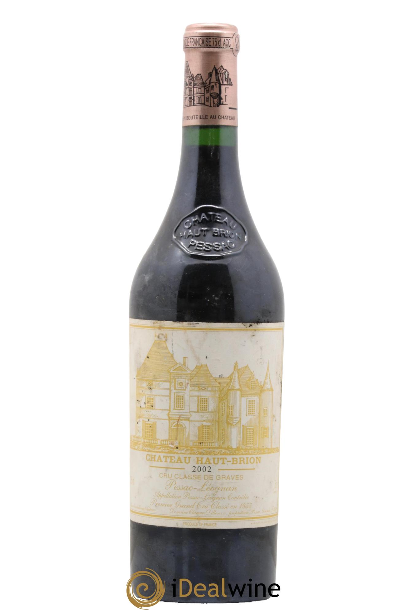 Château Haut Brion 1er Grand Cru Classé 2002 - Lotto di 1 bottiglia - 0