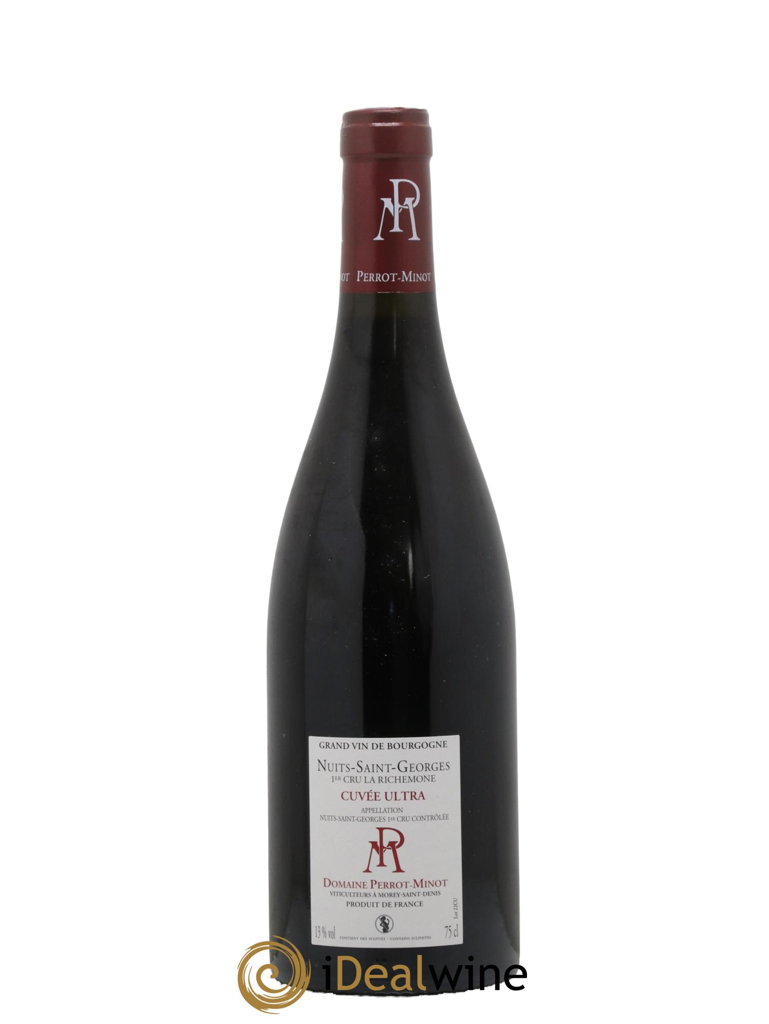 Nuits Saint-Georges 1er Cru La Richemone Cuvée Ultra Vieilles Vignes Perrot-Minot  2018 - Lot of 1 bottle - 1