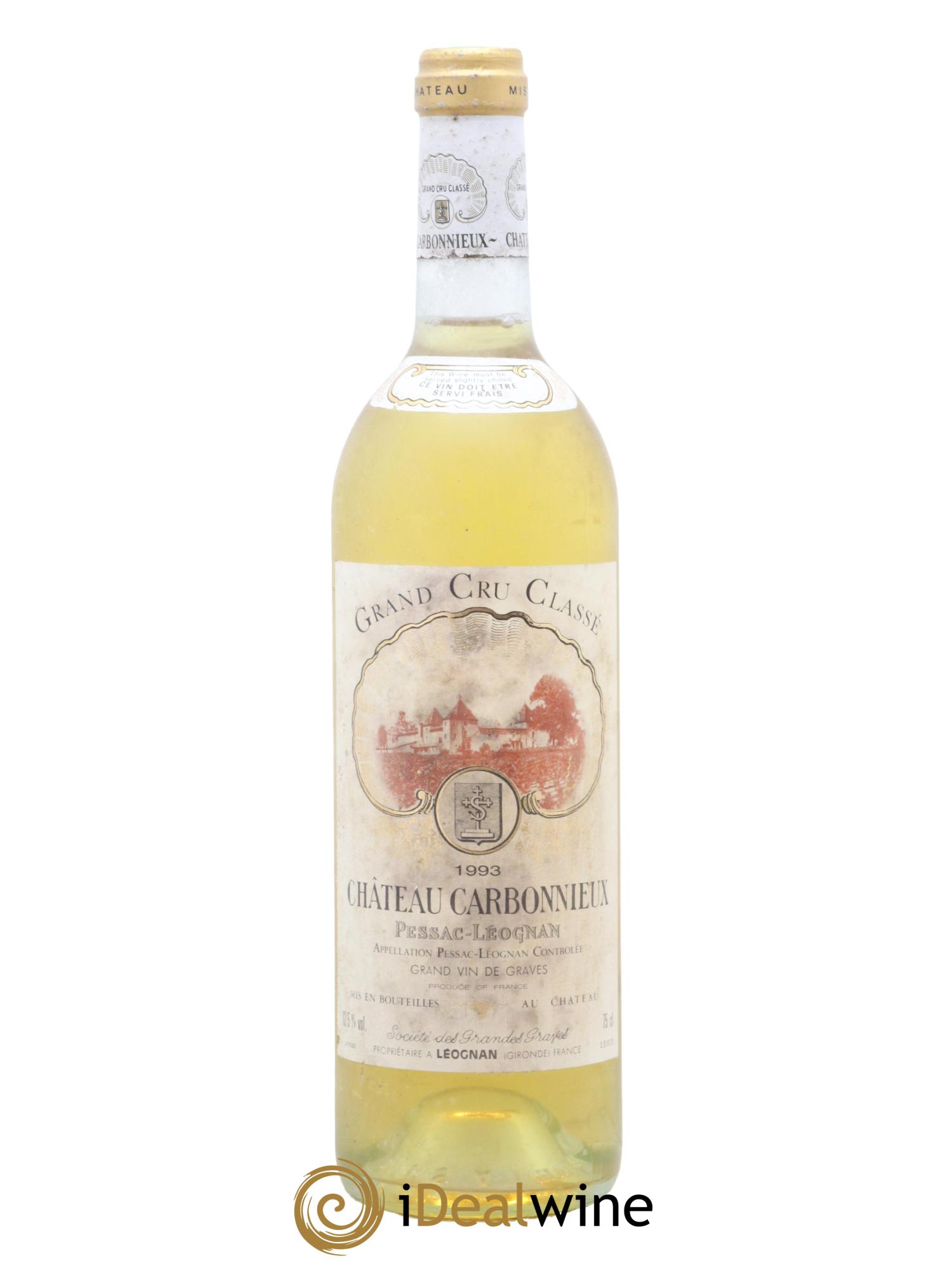 Château Carbonnieux Cru Classé de Graves  1993 - Lot of 1 bottle - 0