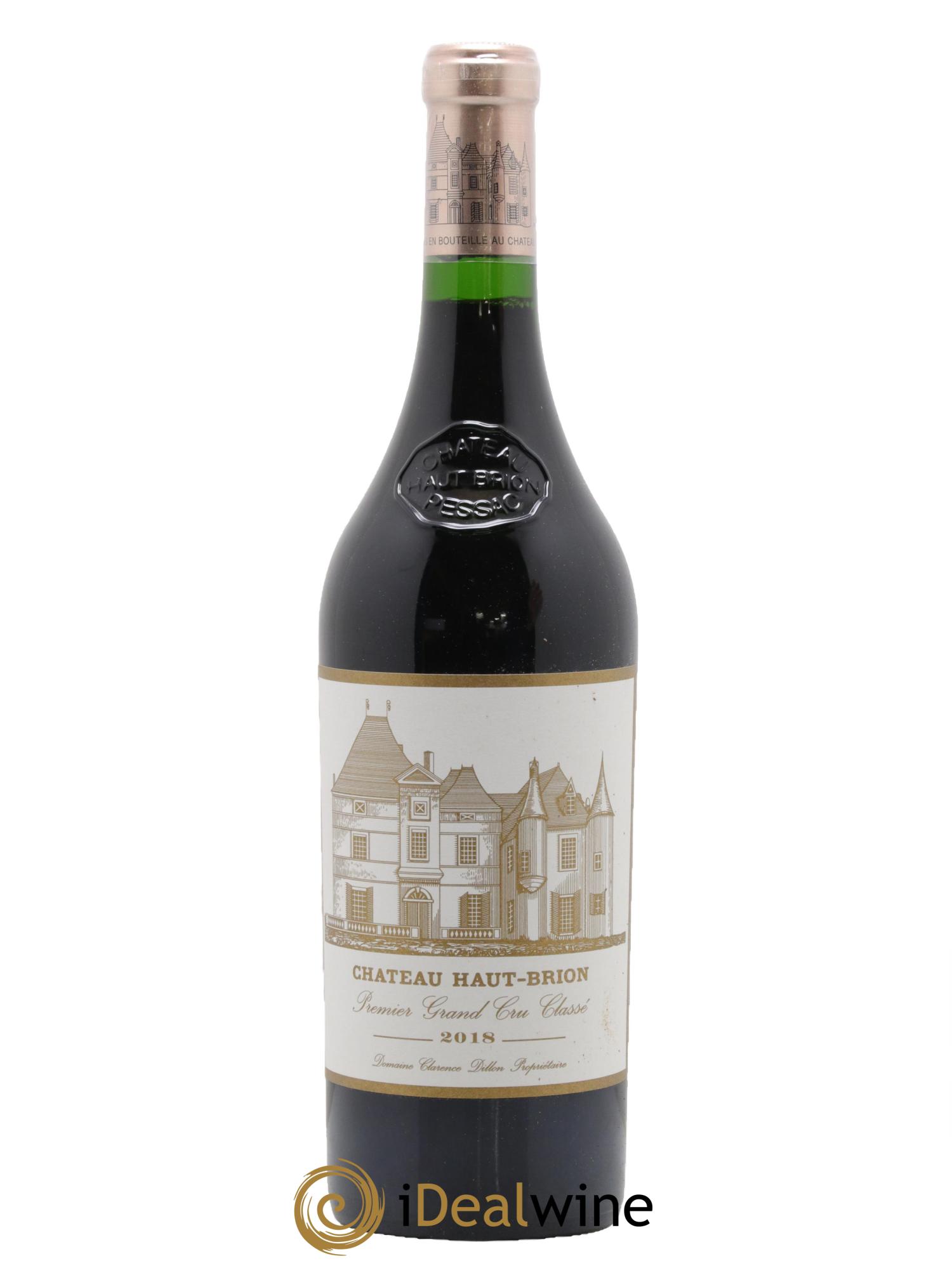 Château Haut Brion 1er Grand Cru Classé 2018 - Lot de 1 bouteille - 0