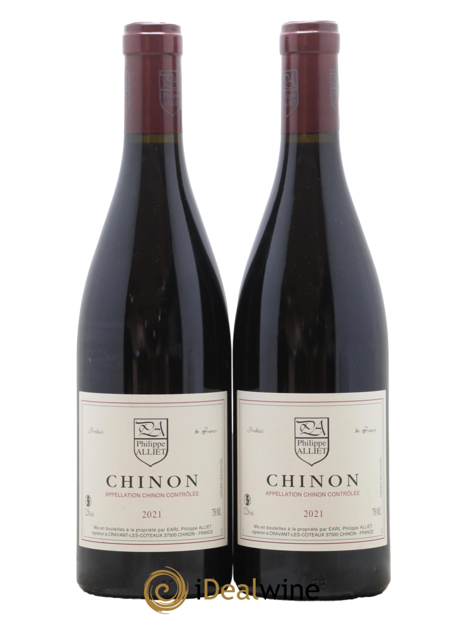 Chinon Philippe Alliet 2021 - Lot de 2 bouteilles - 0