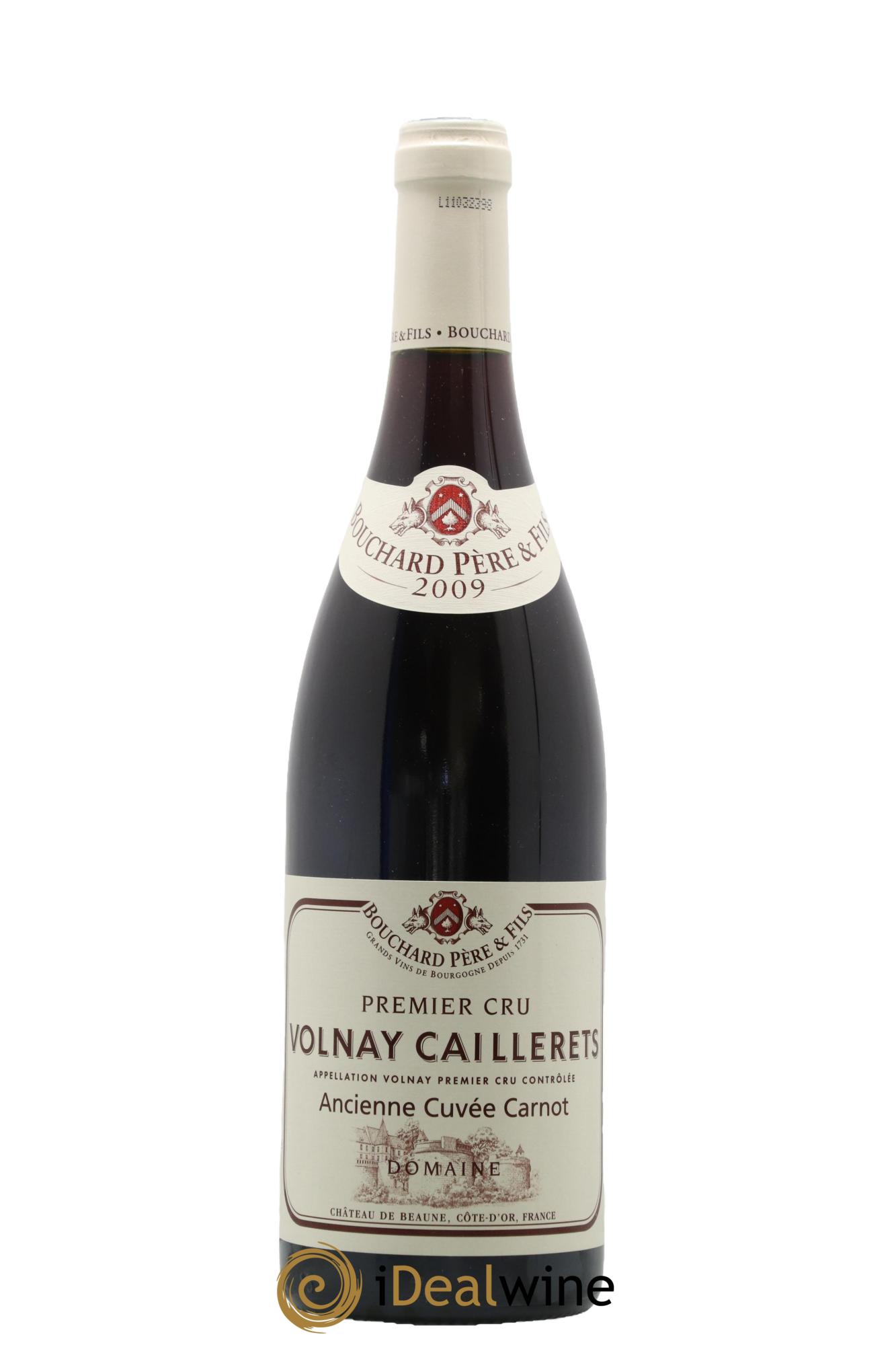 Volnay 1er Cru Caillerets - Ancienne Cuvée Carnot Bouchard Père & Fils 2009 - Lot of 1 bottle - 0