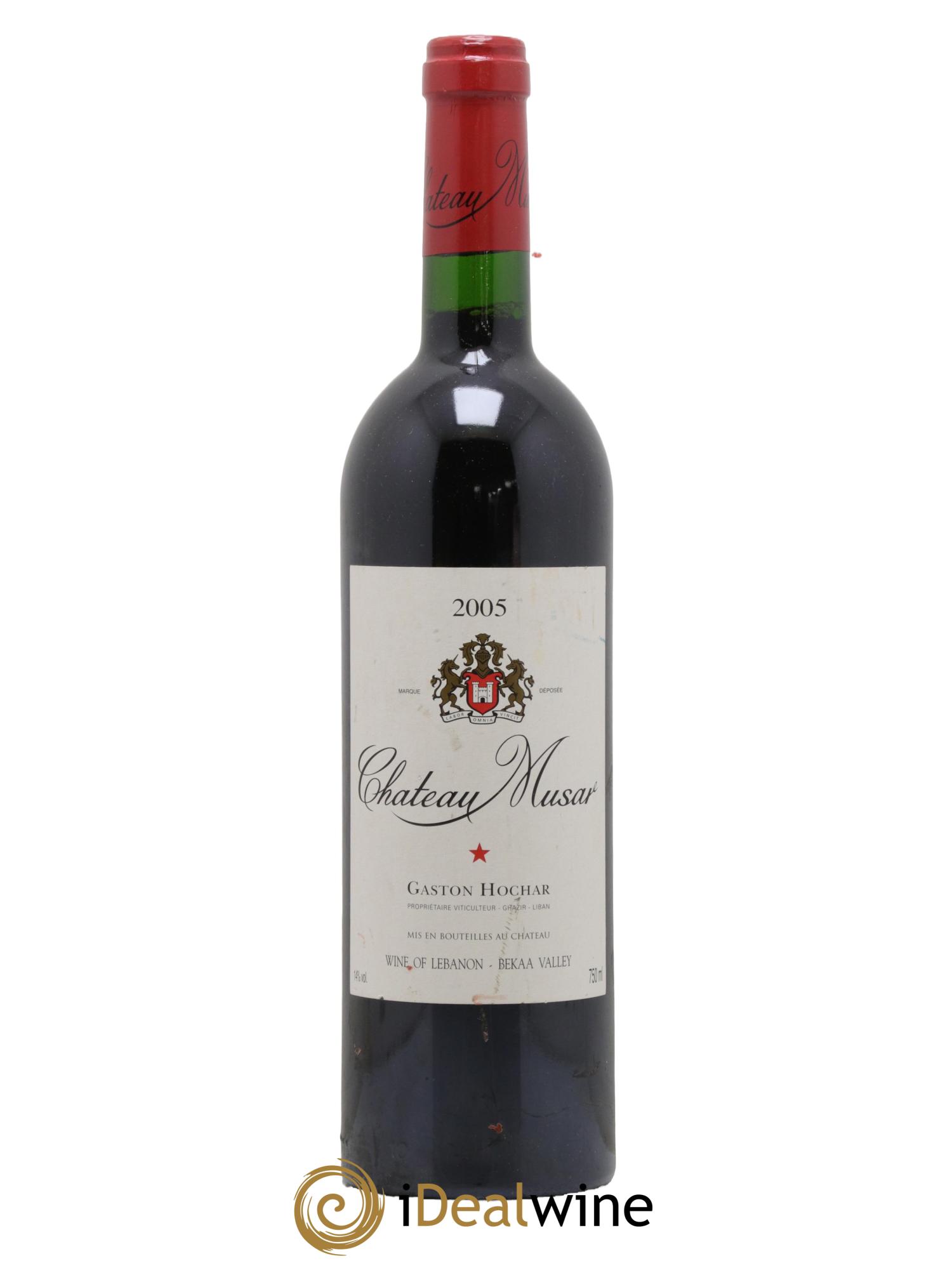 Château Musar Serge Hochar 2005 - Lot de 1 bouteille - 0