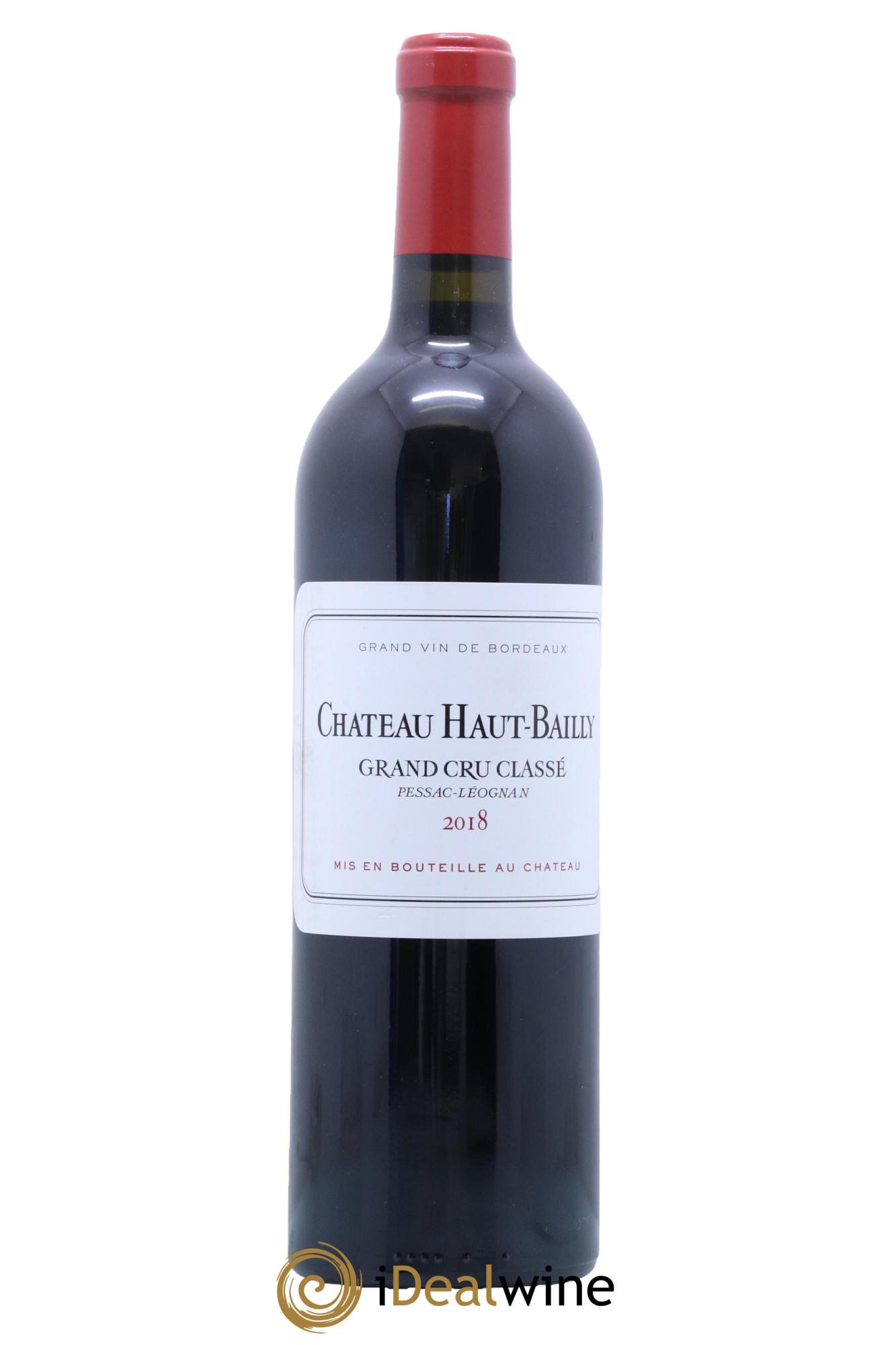 Château Haut-Bailly Cru Classé de Graves 2018 - Lot de 1 bouteille - 0