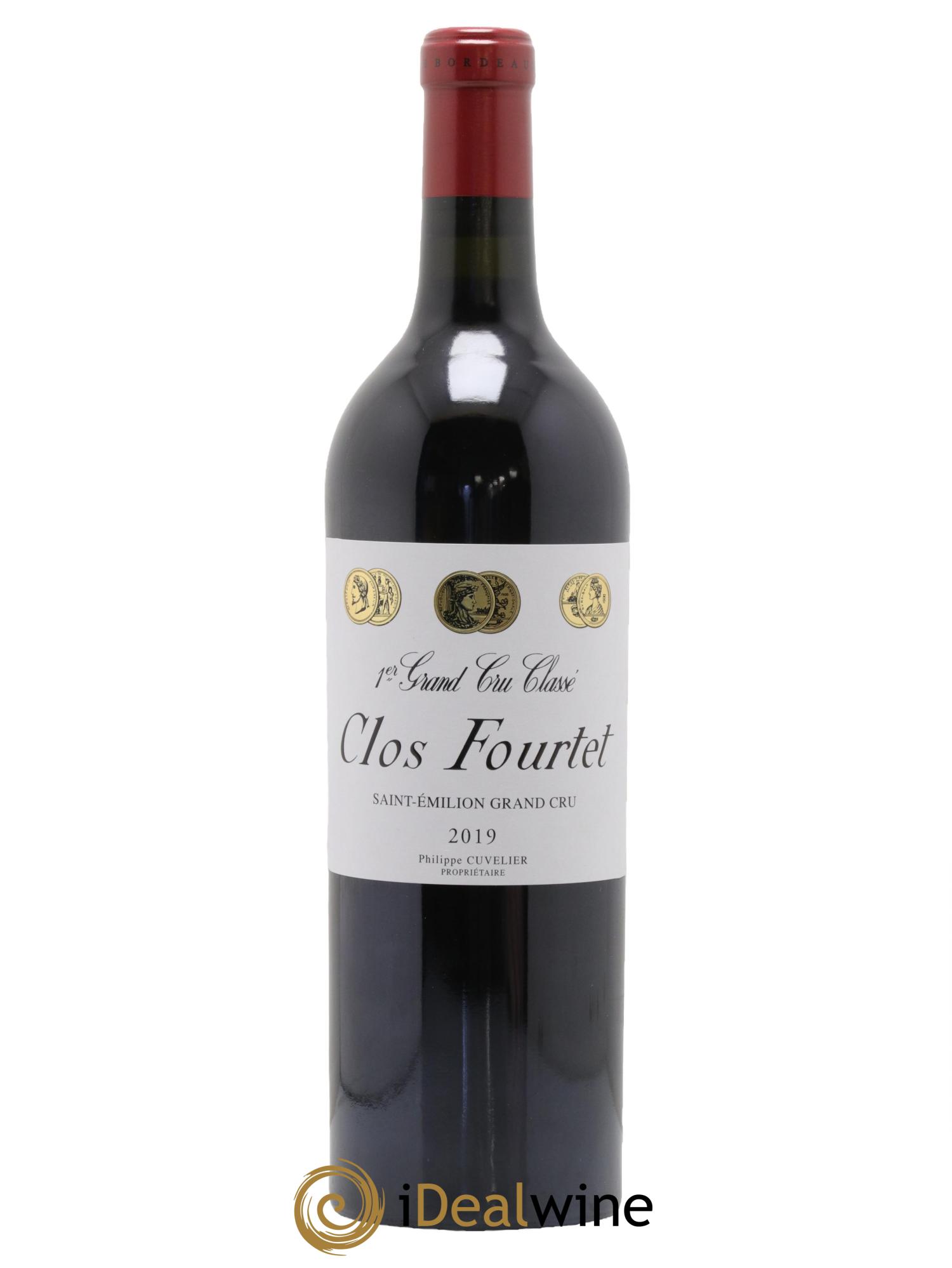 Clos Fourtet 1er Grand Cru Classé B 2019 - Posten von 1 Flasche - 0