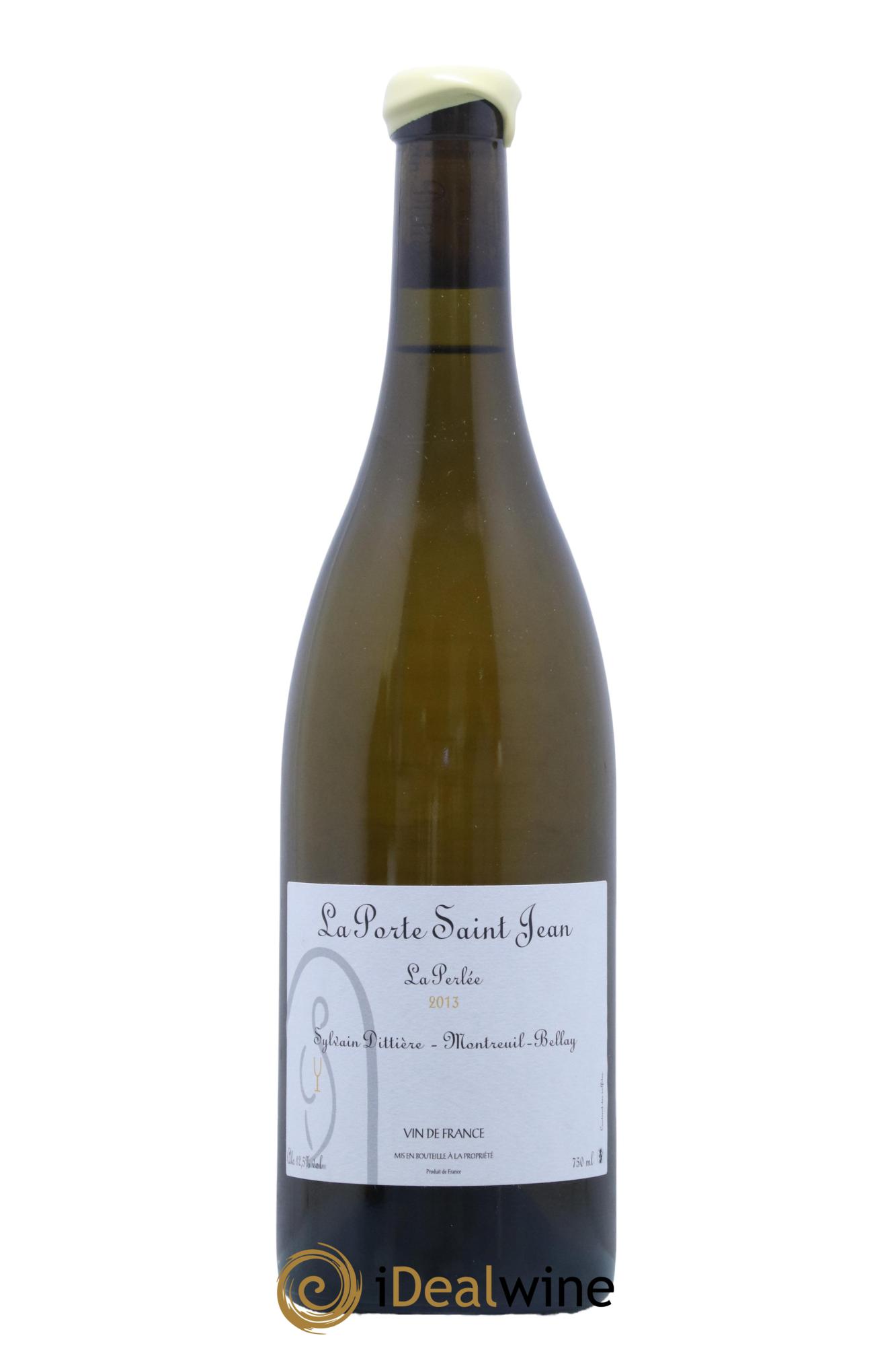 Vin de France La Perlée La Porte Saint Jean 2013 - Lot de 1 bouteille - 0