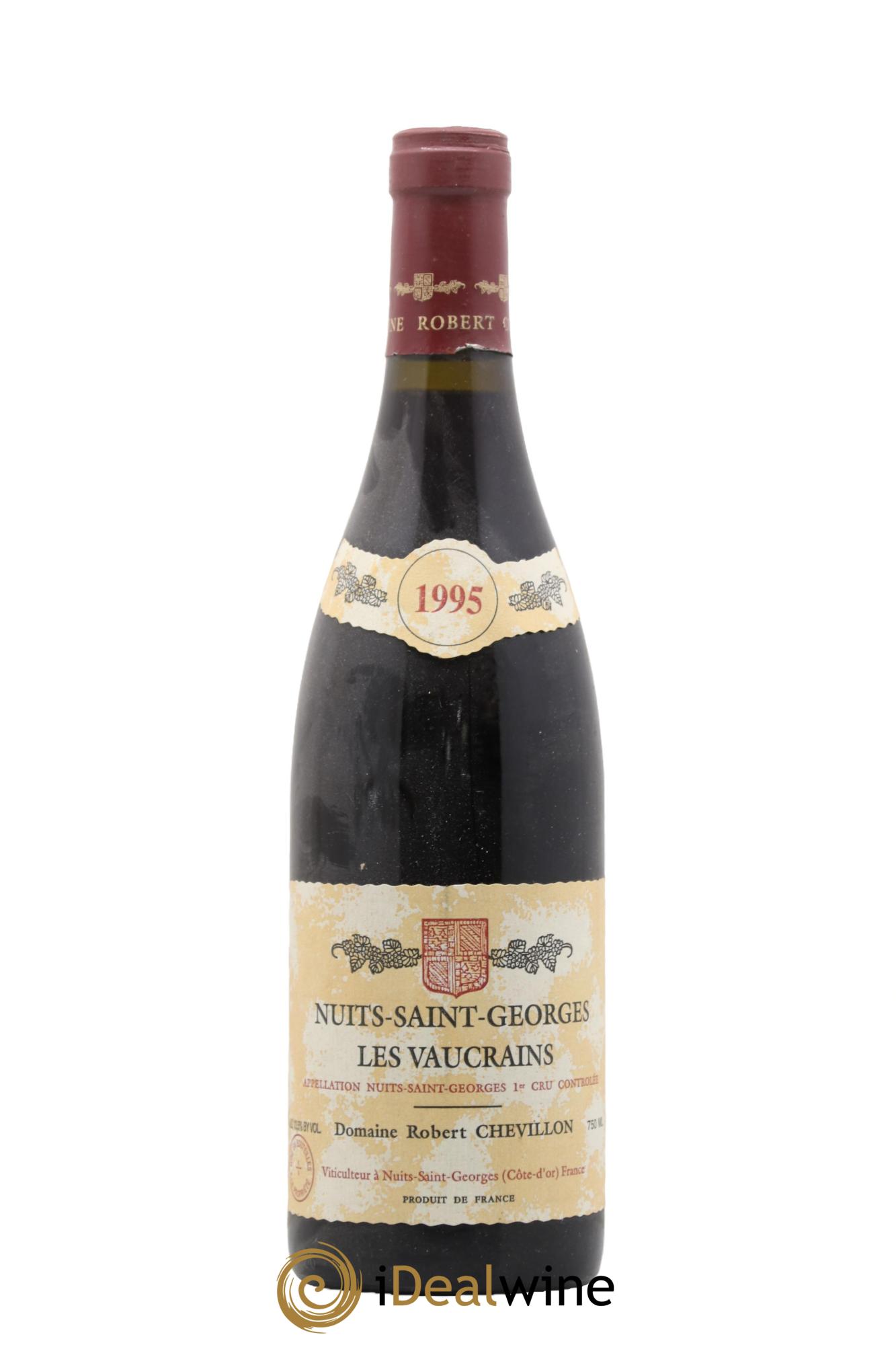 Nuits Saint-Georges 1er Cru Les Vaucrains Robert Chevillon 1995 - Lot of 1 bottle - 0