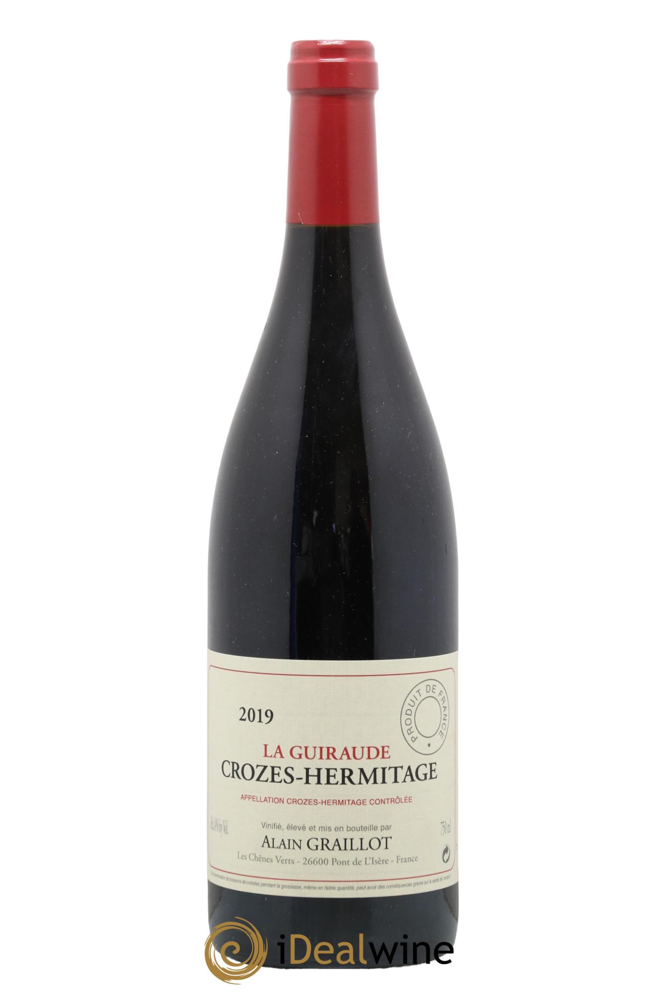 Crozes-Hermitage La Guiraude Domaine Graillot  2019 - Lotto di 1 bottiglia - 0