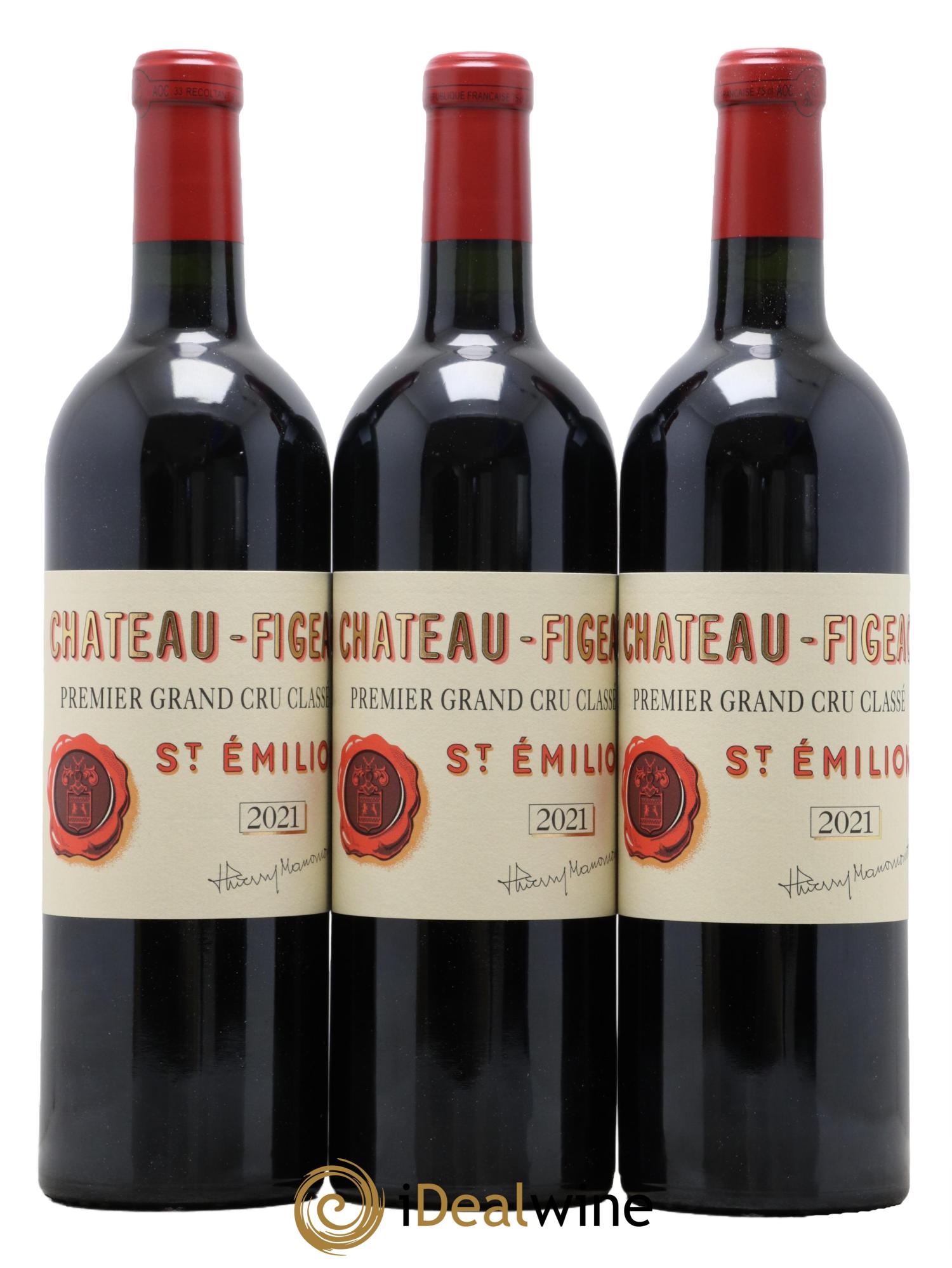 Château Figeac 1er Grand Cru Classé A 2021 - Lot de 6 bouteilles - 3