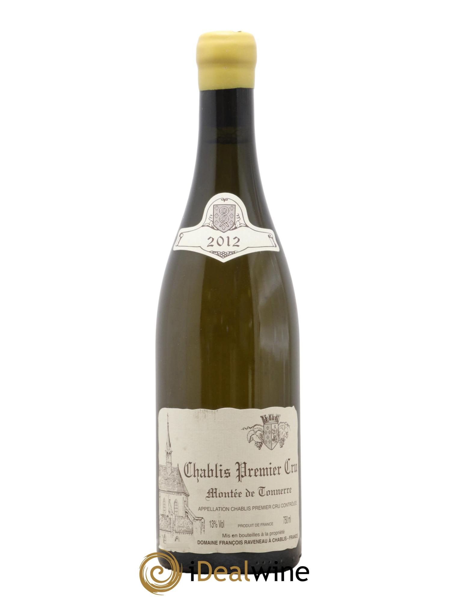 Chablis 1er Cru Montée de Tonnerre Raveneau (Domaine) 2012 - Lot of 1 bottle - 0