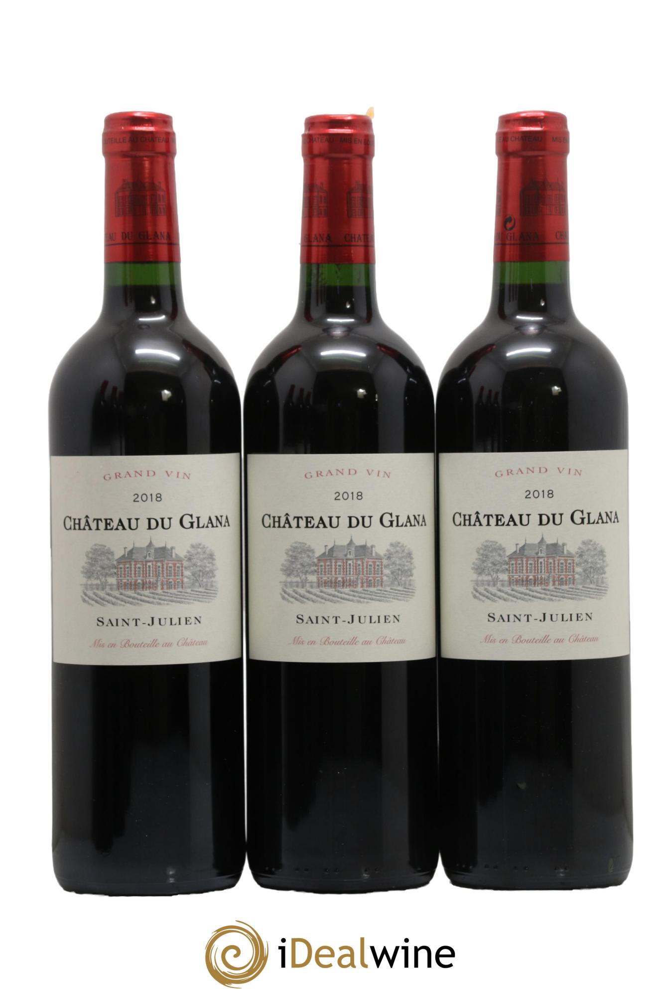 Château du Glana Cru Bourgeois 2018 - Posten von 6 Flaschen - 1