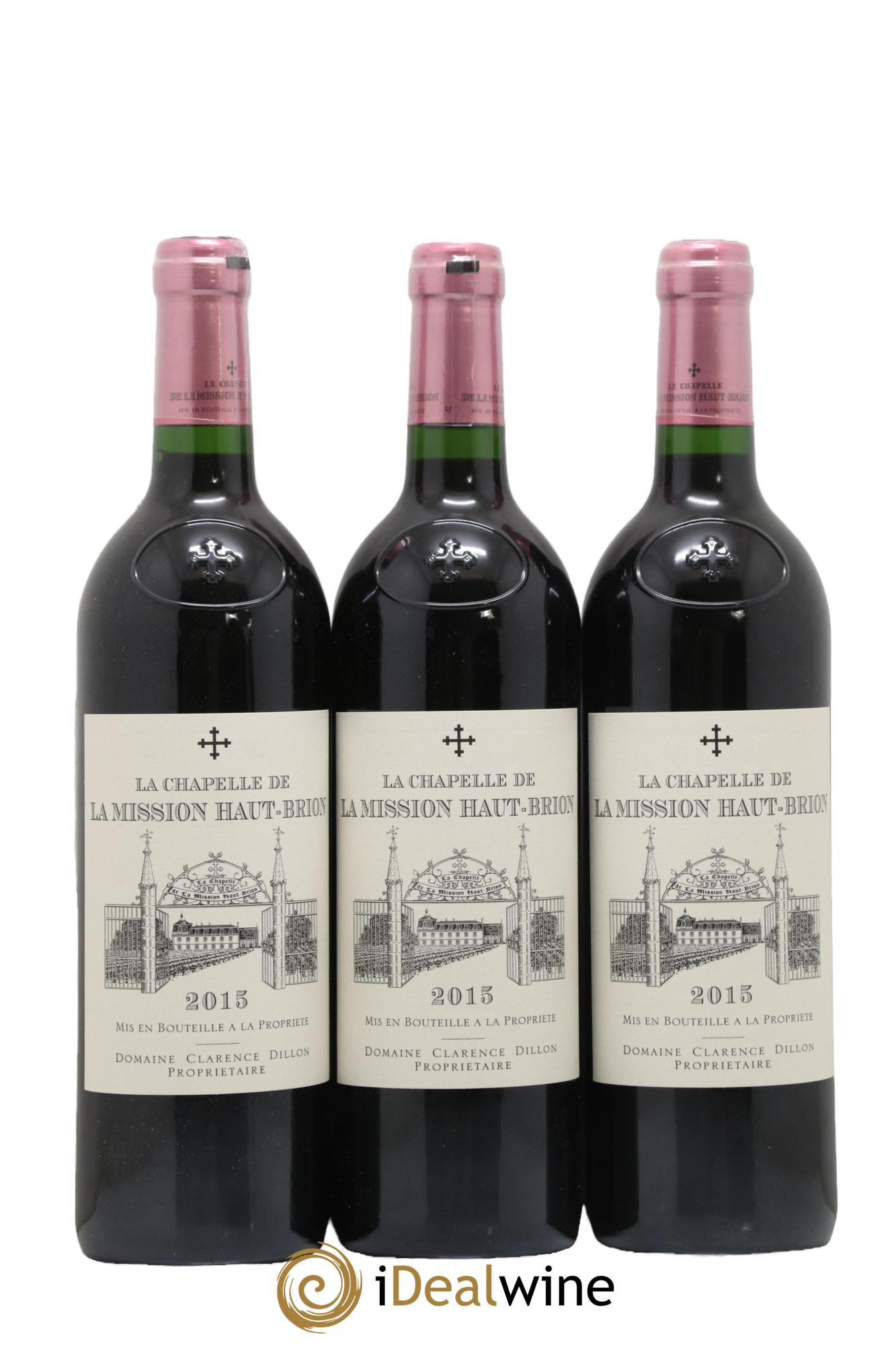 La Chapelle de La Mission Haut-Brion Second Vin 2015 - Posten von 6 Flaschen - 1