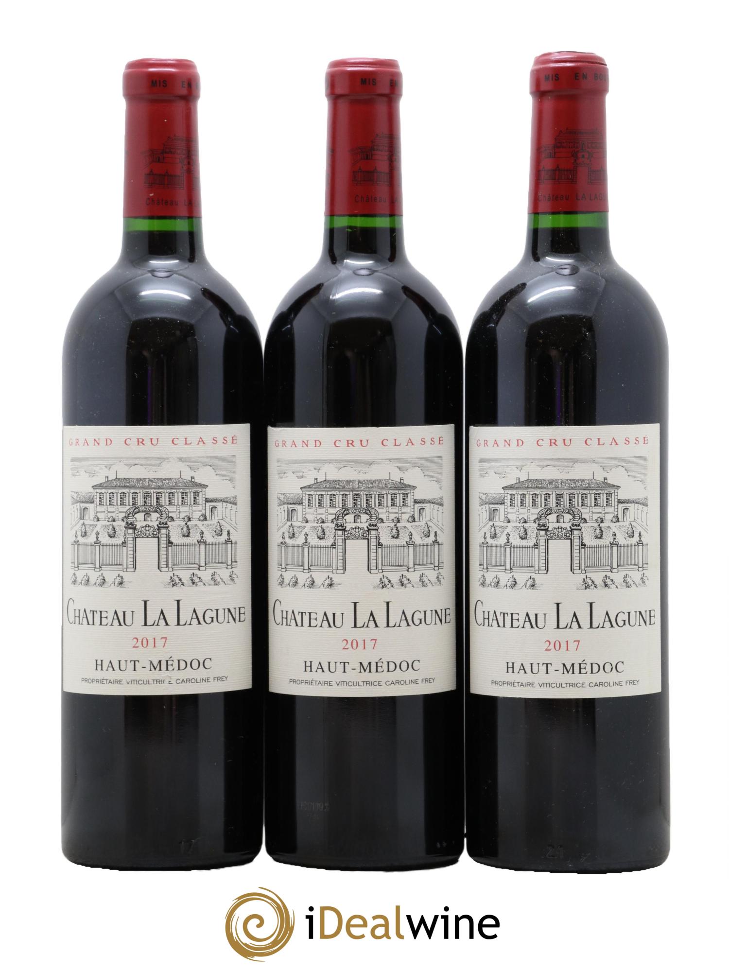 Château la Lagune 3ème Grand Cru Classé 2017 - Lot de 3 bouteilles - 0