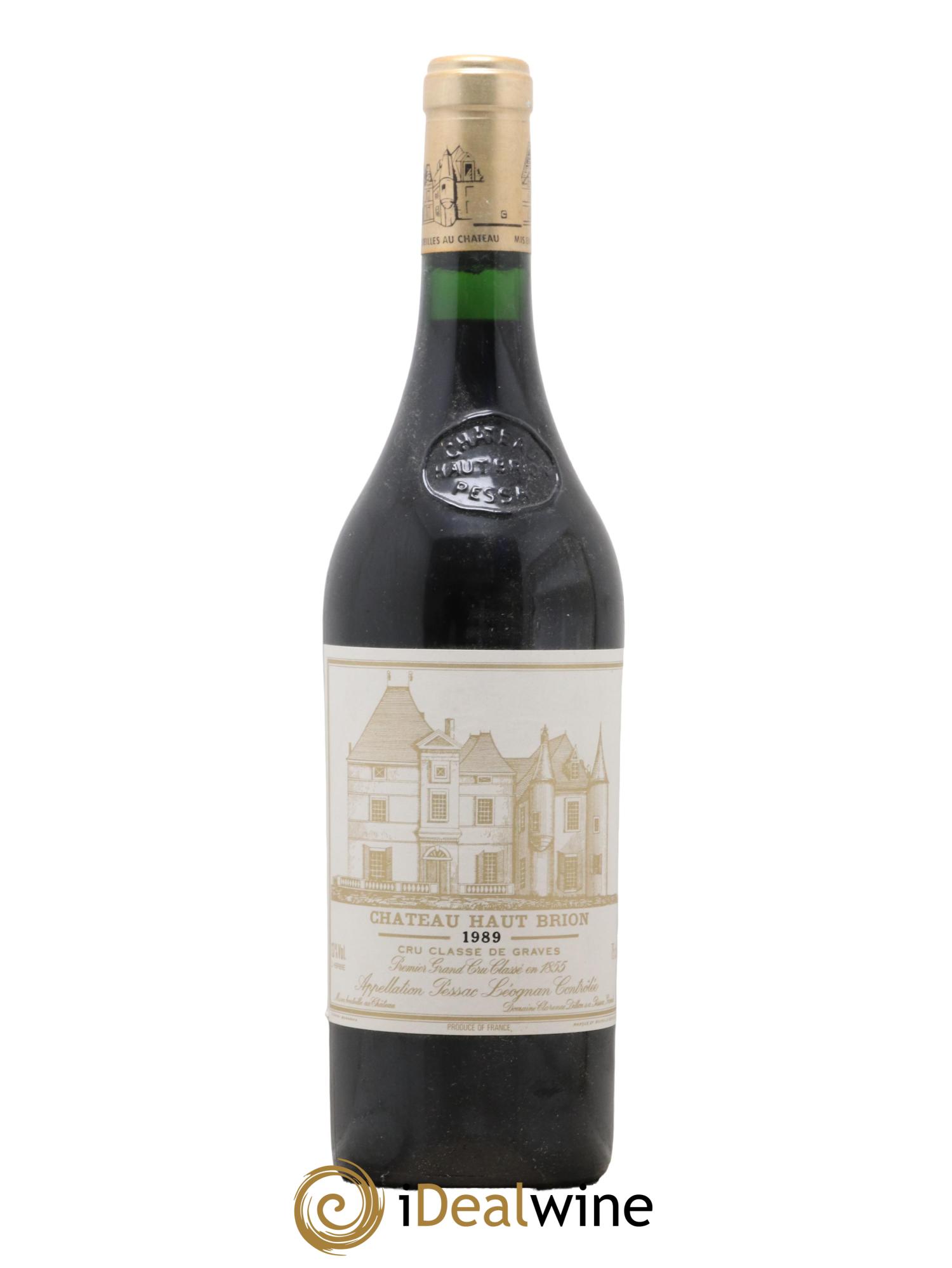 Château Haut Brion 1er Grand Cru Classé 1989 - Posten von 1 Flasche - 0