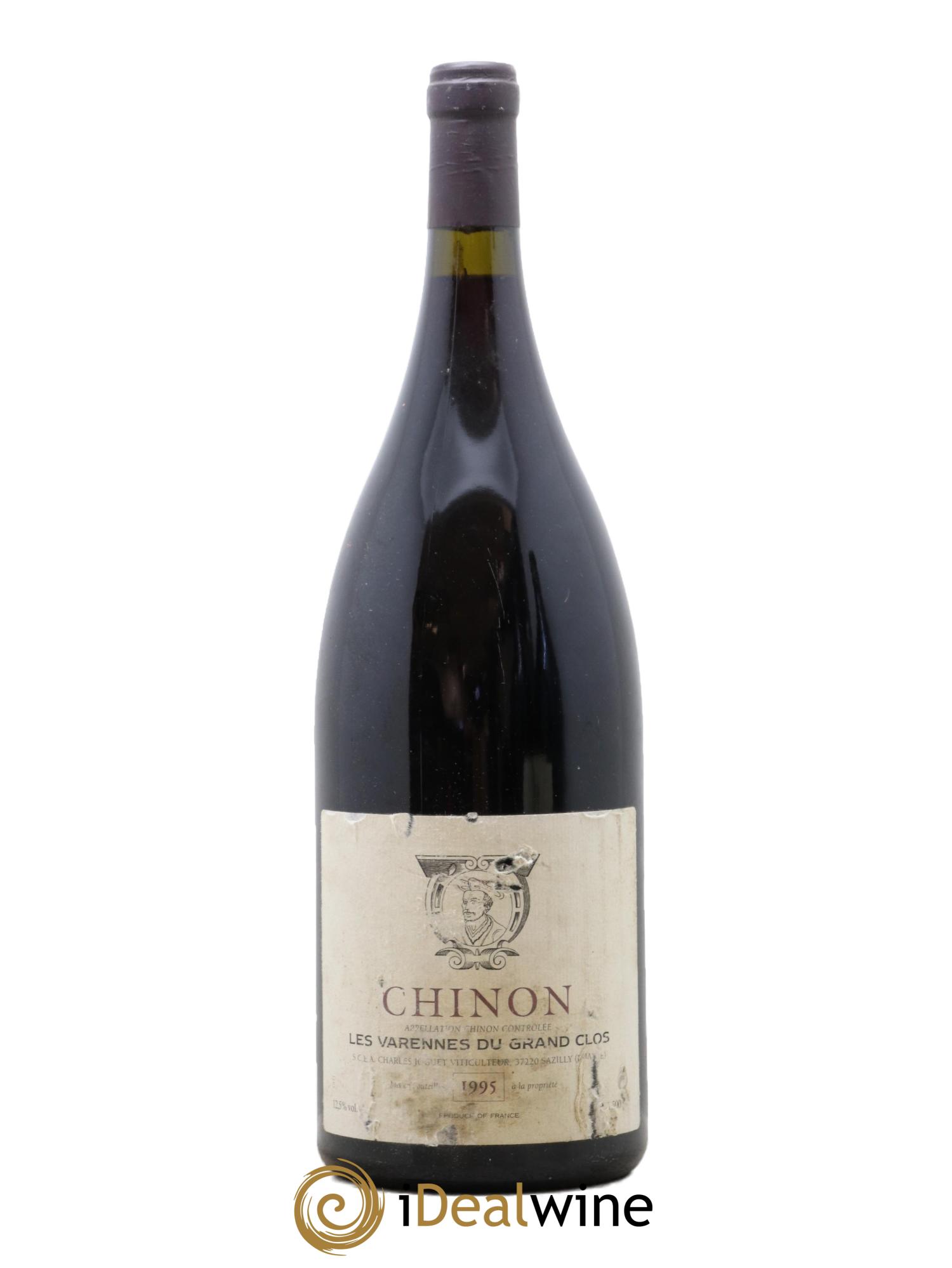 Chinon Les Varennes du Grand Clos Charles Joguet 1995 - Lotto di 1 magnum - 0