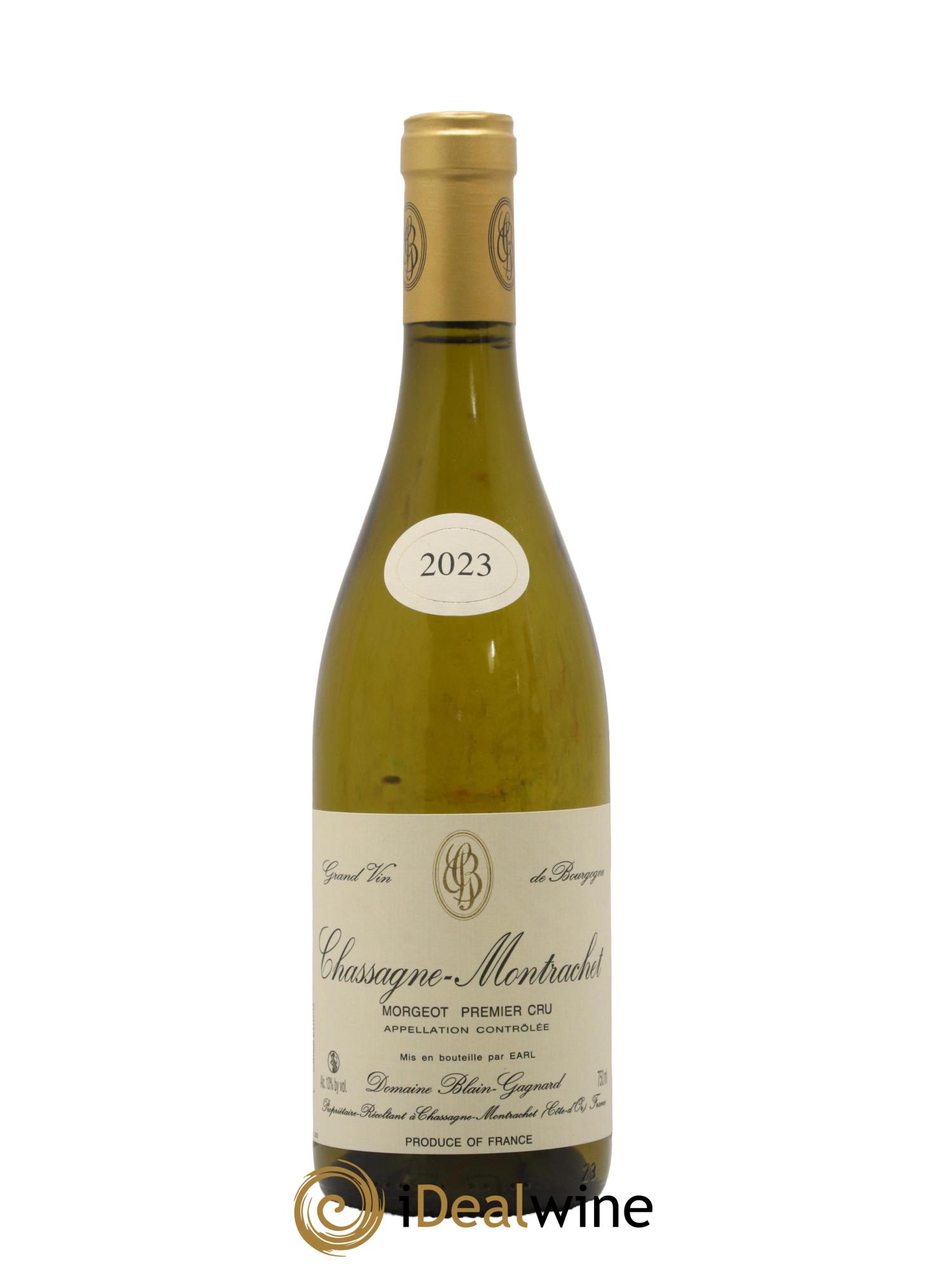 Chassagne-Montrachet 1er Cru Morgeot Blain-Gagnard (Domaine) 2023 - Lot of 1 bottle - 0