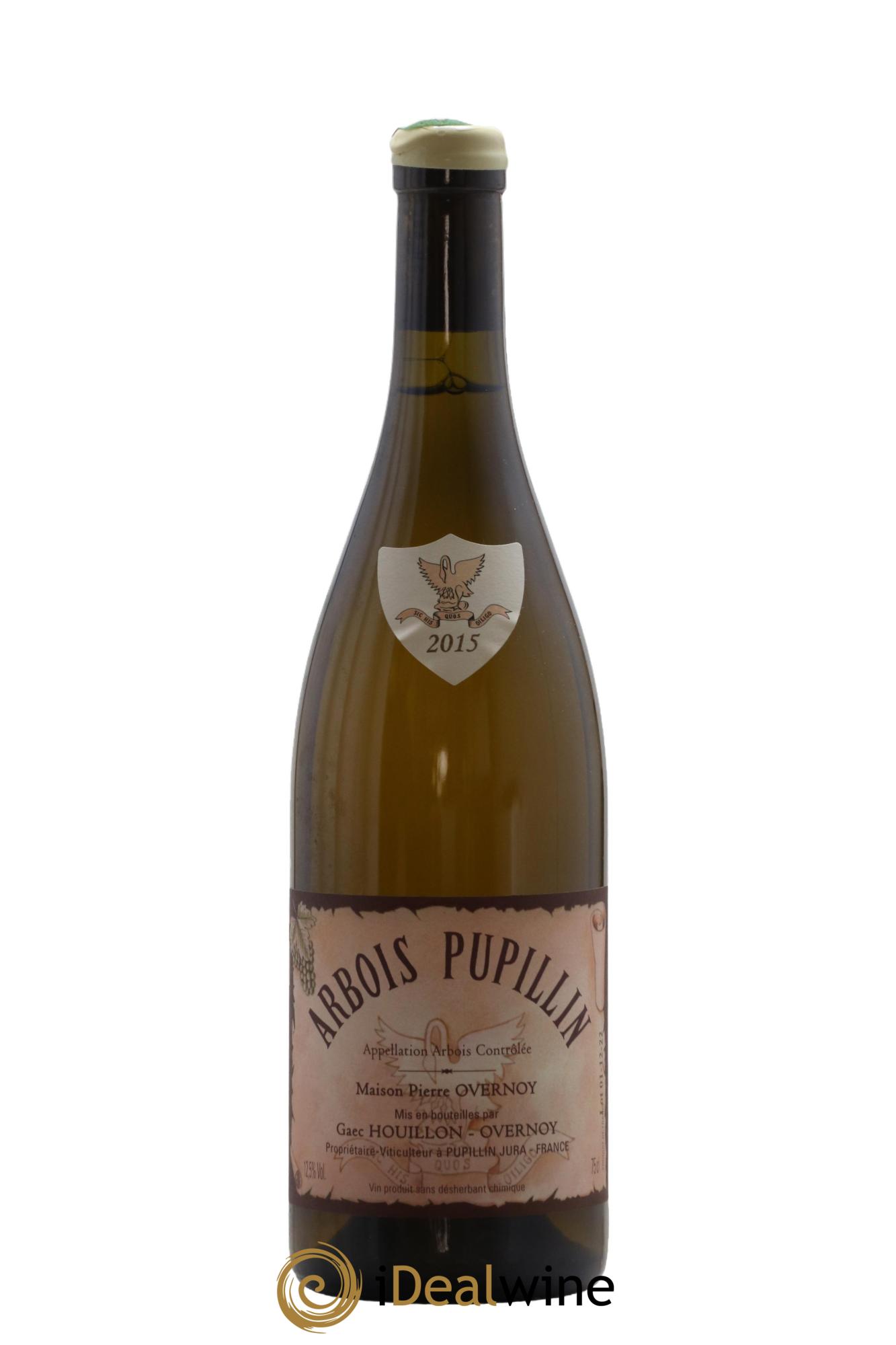 Arbois Pupillin Chardonnay élevage prolongé (cire blanche) Overnoy-Houillon (Domaine) 2015 - Lot of 1 bottle - 0