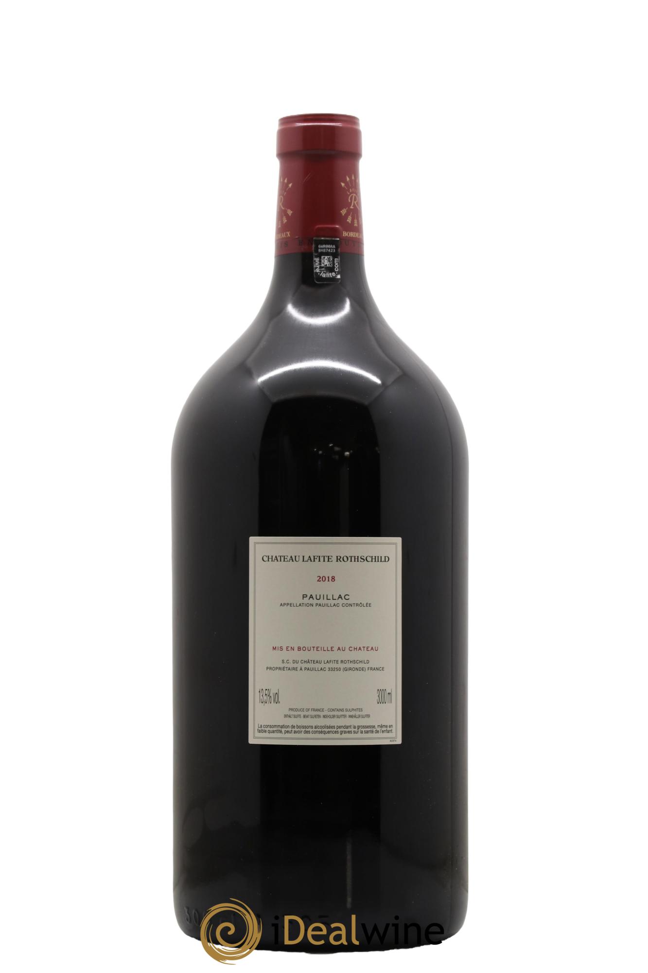 Château Lafite Rothschild 1er Grand Cru Classé  2018 - Posten von 1 Doppel-Magnum - 1