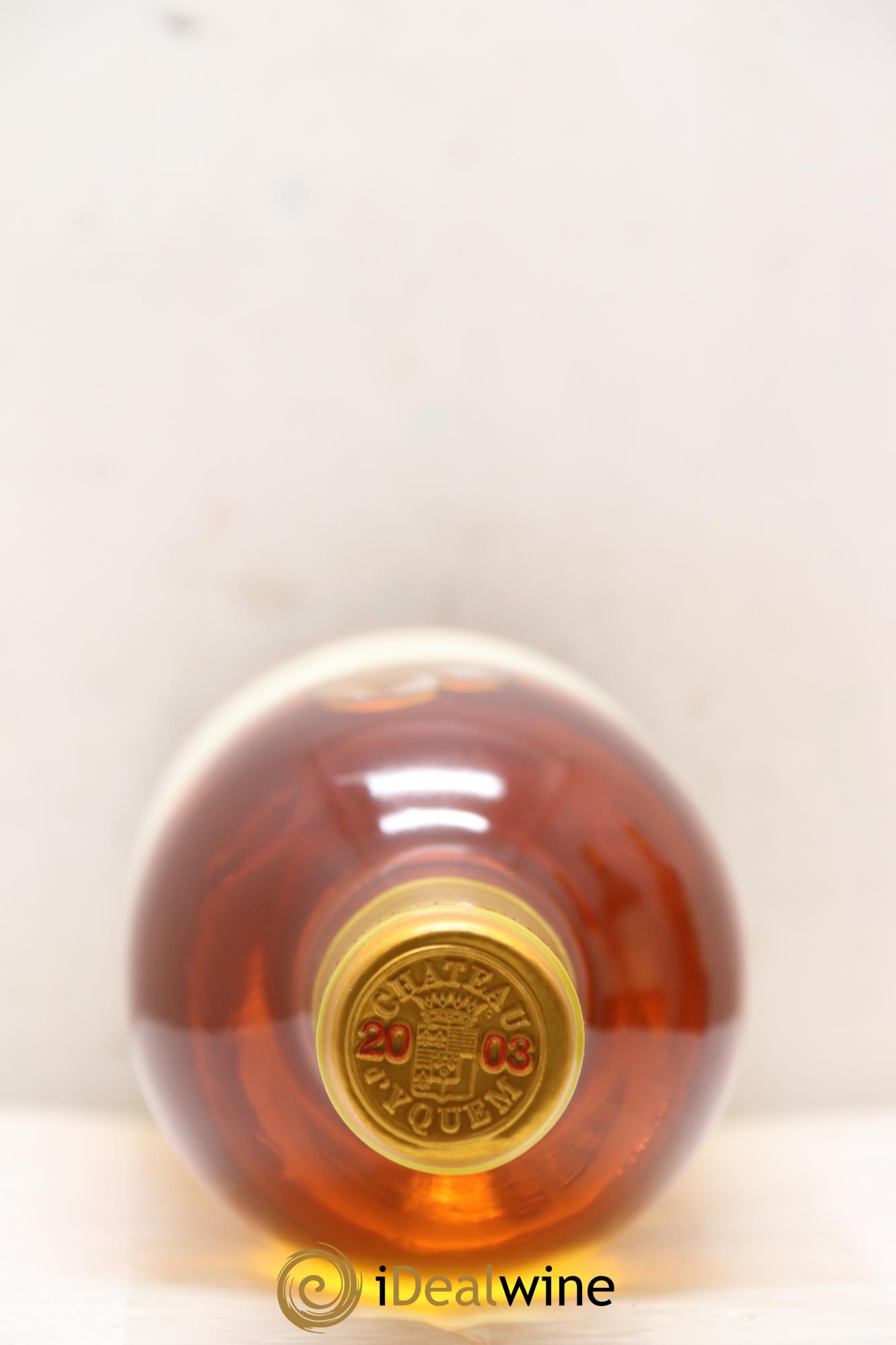 Château d' Yquem 1er Cru Classé Supérieur 2003 - Lotto di 6 bottiglie - 5