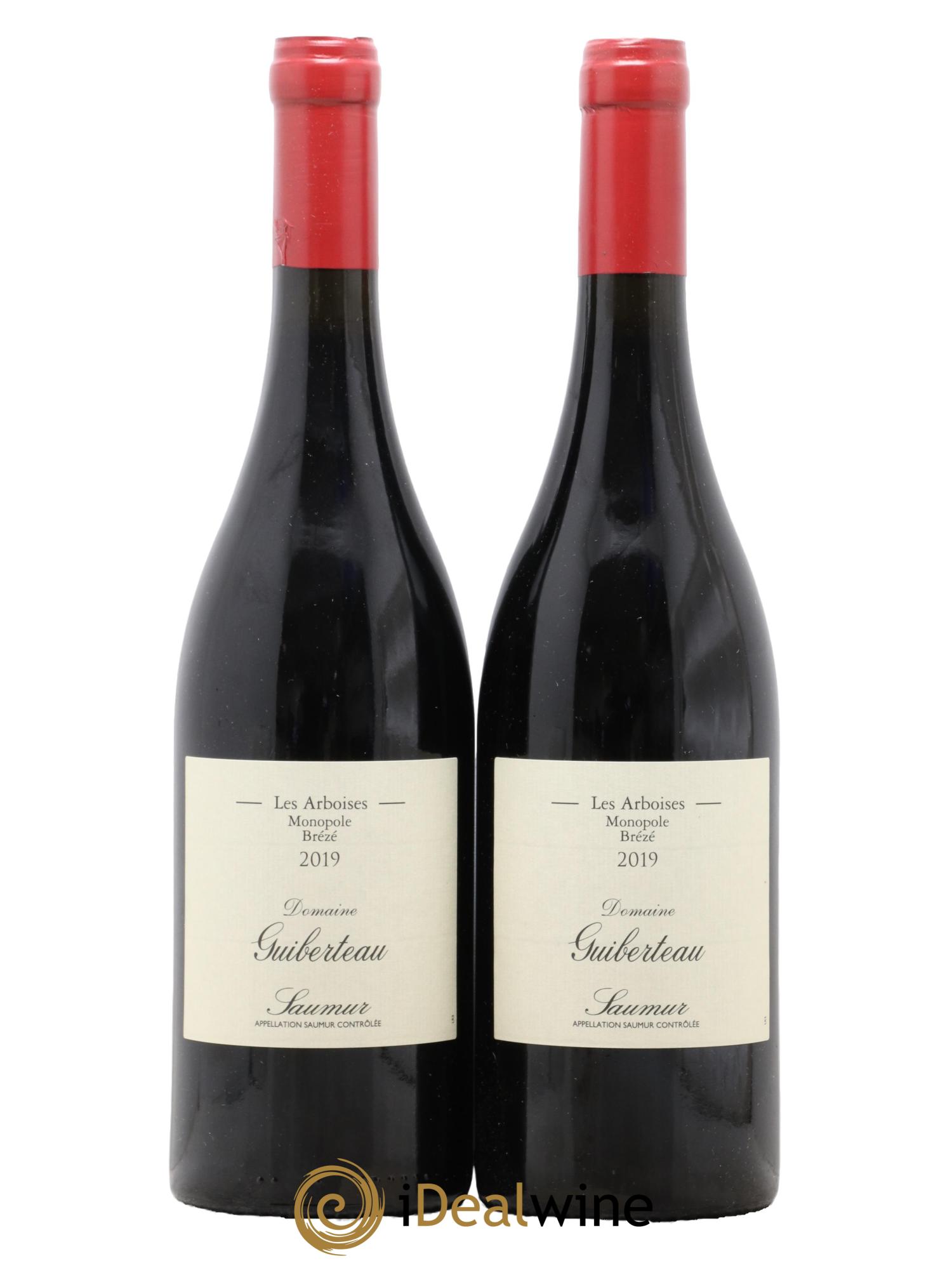 Saumur Les Arboises Domaine Guiberteau 2019 - Lot de 2 bouteilles - 0