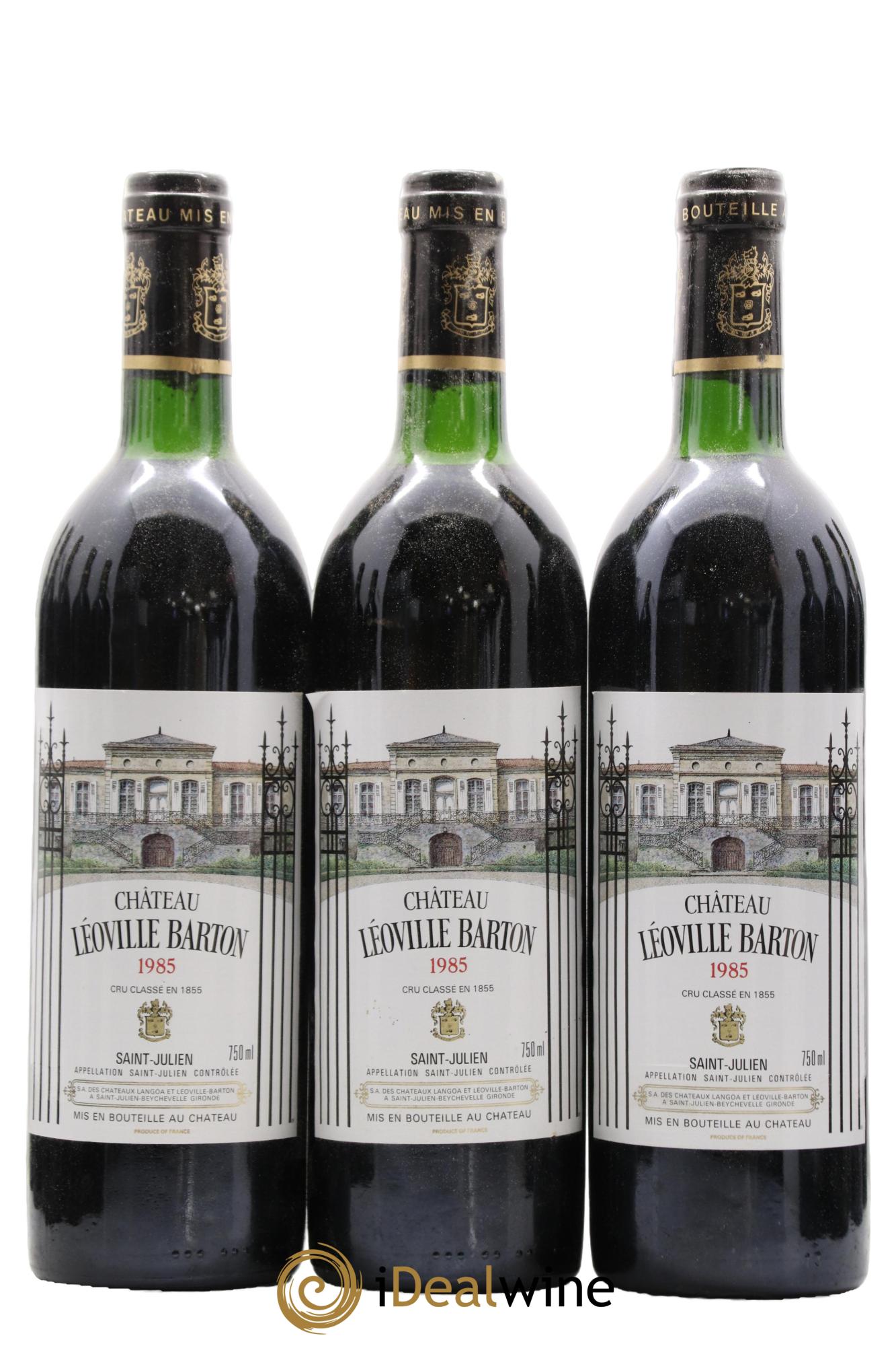 Château Léoville Barton 2ème Grand Cru Classé 1985 - Lot of 12 bottles - 1