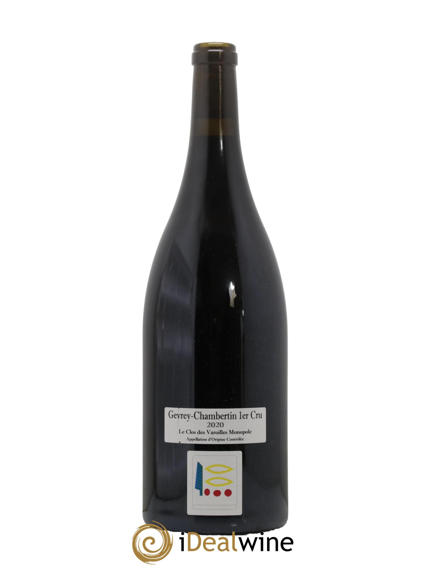 Gevrey-Chambertin 1er Cru Le Clos des Varoilles Monopole Prieuré Roch 2020 - Lot de 1 magnum - 0