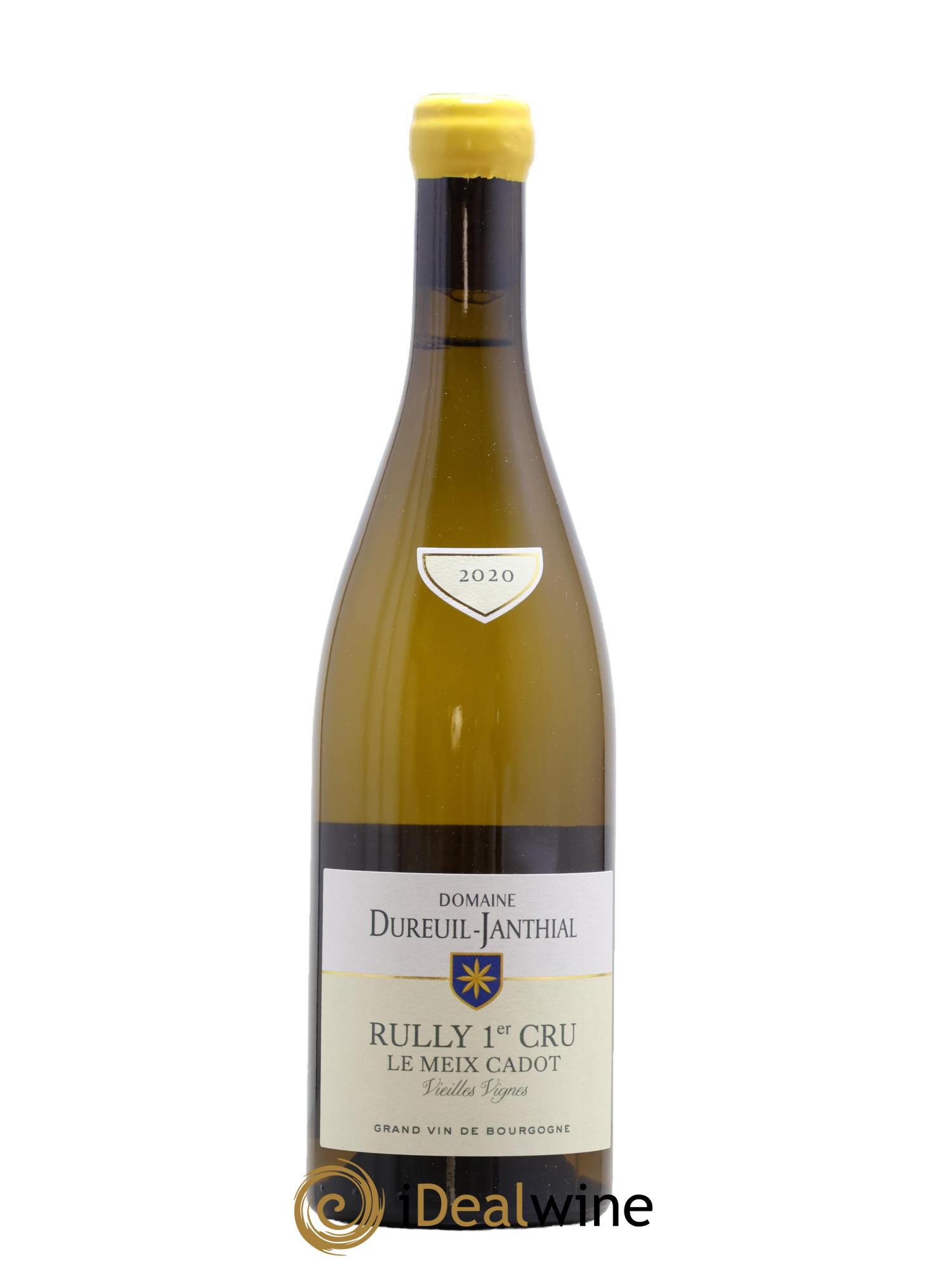 Rully 1er Cru Le Meix Cadot Vieilles Vignes Vincent Dureuil-Janthial 2020 - Lotto di 1 bottiglia - 0