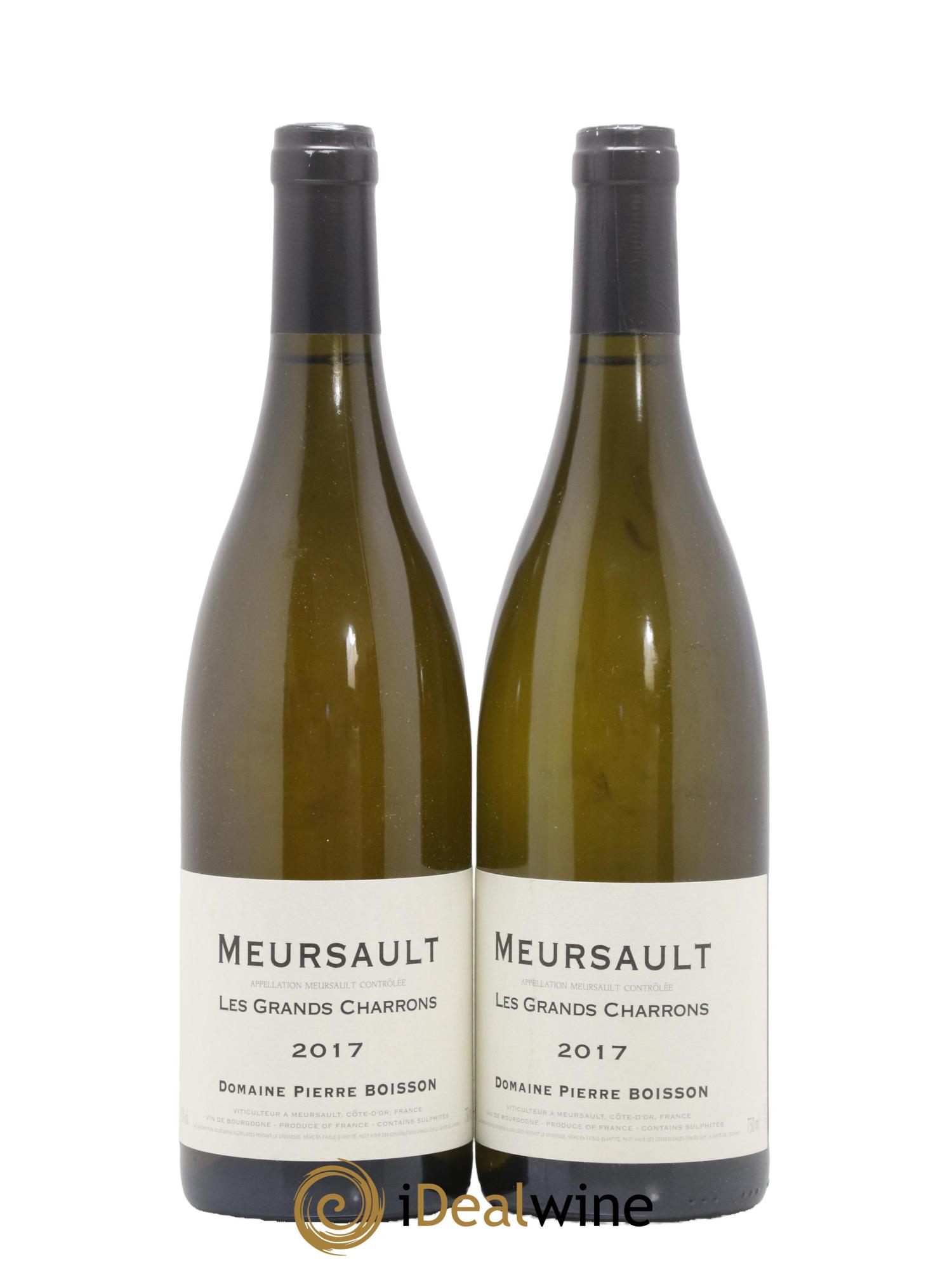 Meursault Les Grands Charrons Pierre Boisson (Domaine) 2017 - Lot of 2 bottles - 0