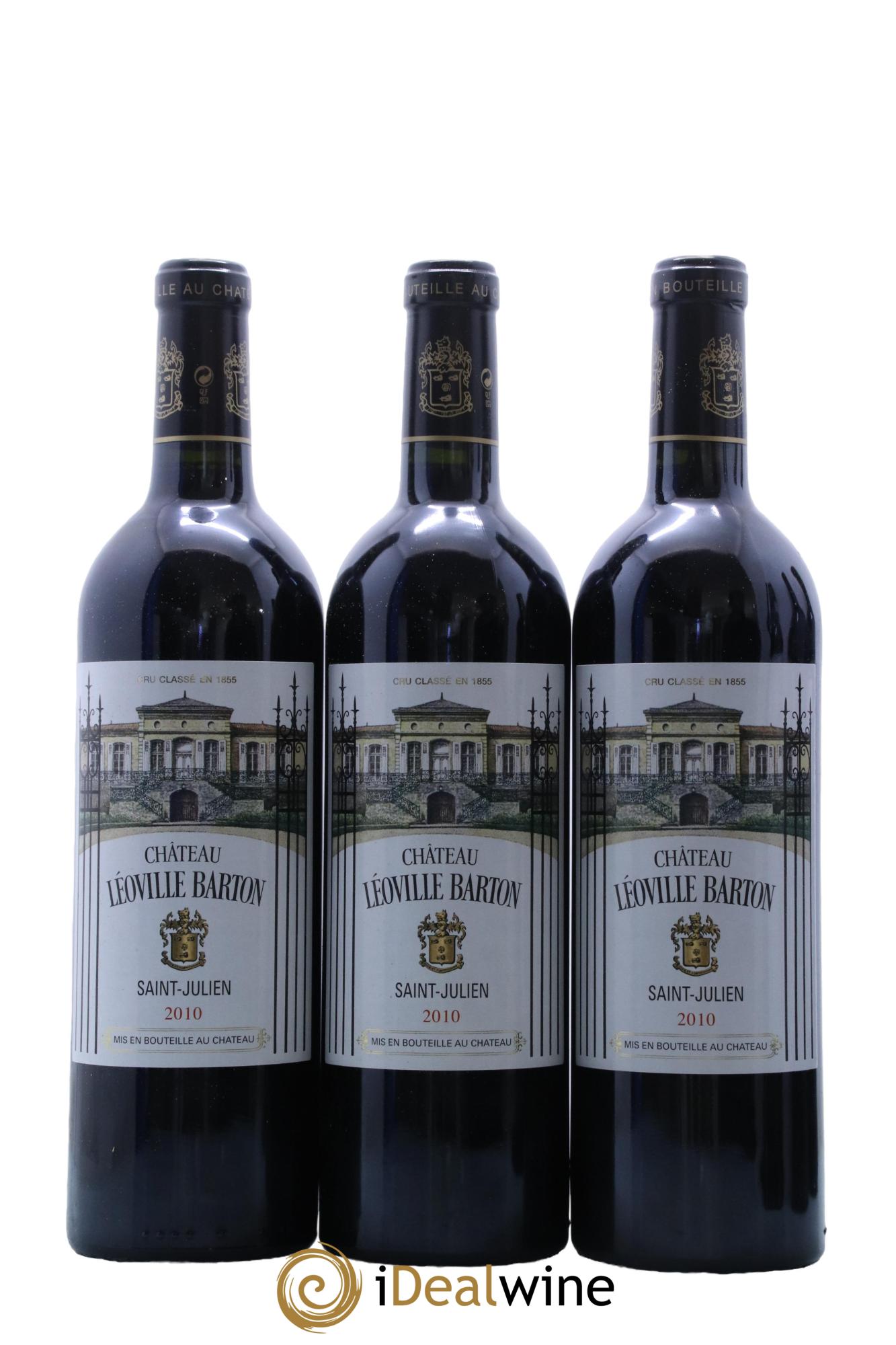 Château Léoville Barton 2ème Grand Cru Classé  2010 - Posten von 6 Flaschen - 1