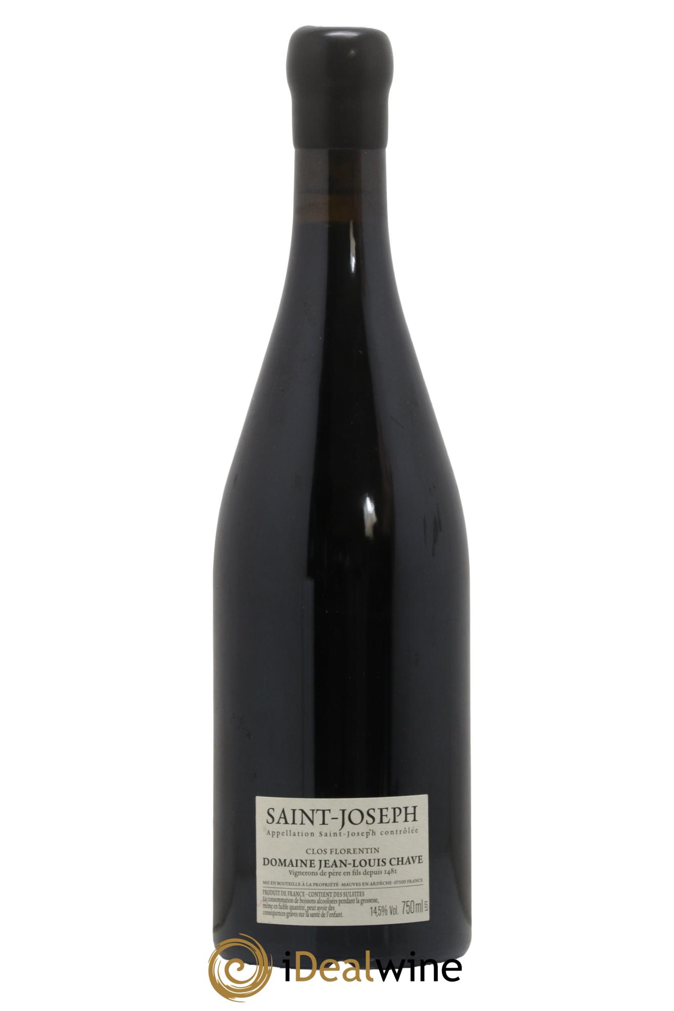 Saint-Joseph Clos Florentin Jean-Louis Chave 2017 - Lot de 1 bouteille - 1