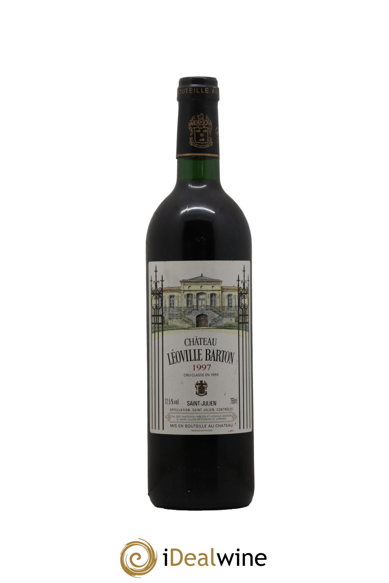 Château Léoville Barton 2ème Grand Cru Classé  1997 - Lot de 1 bouteille - 0