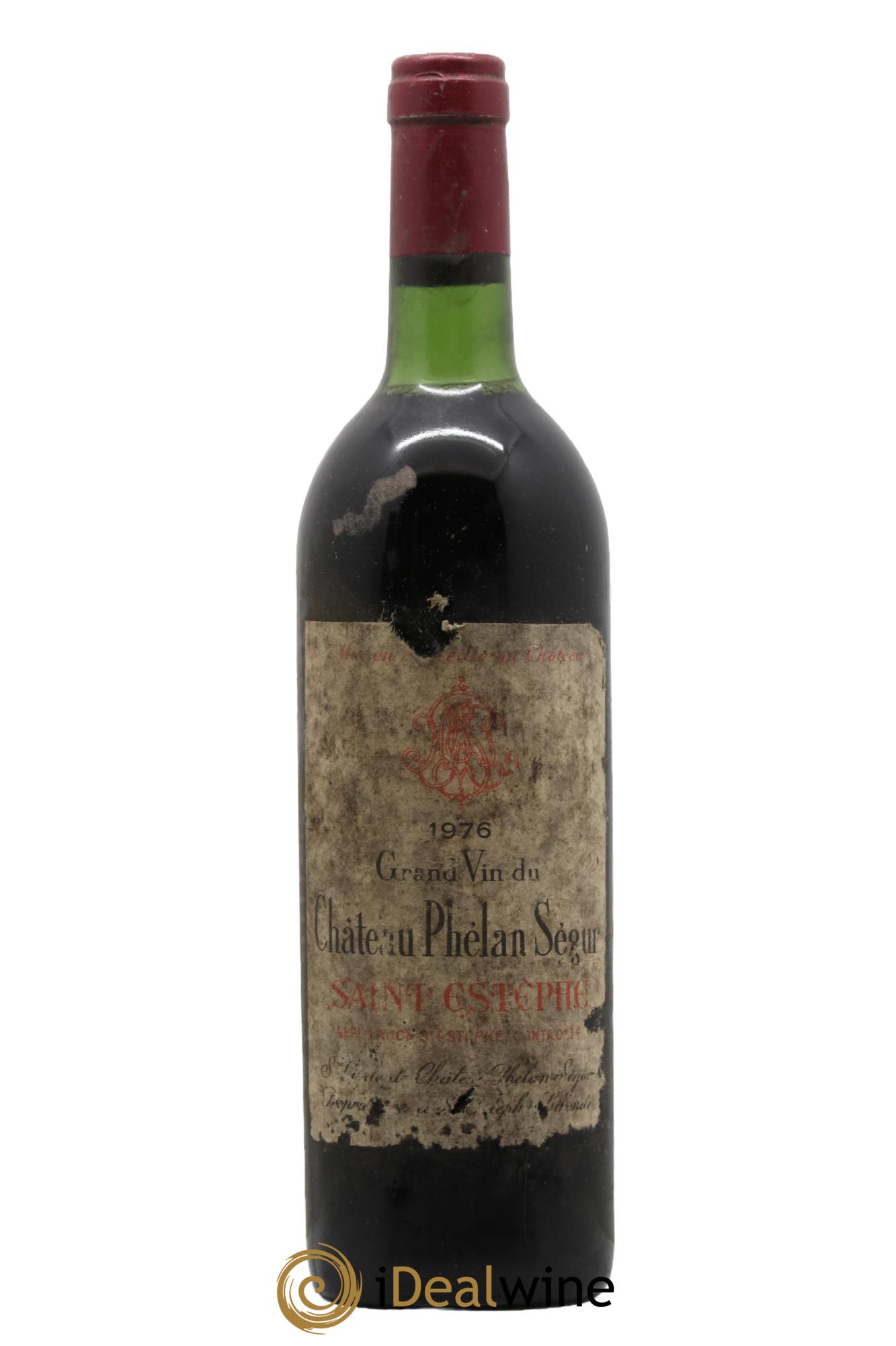 Château Phélan Ségur  1976 - Lotto di 1 bottiglia - 0