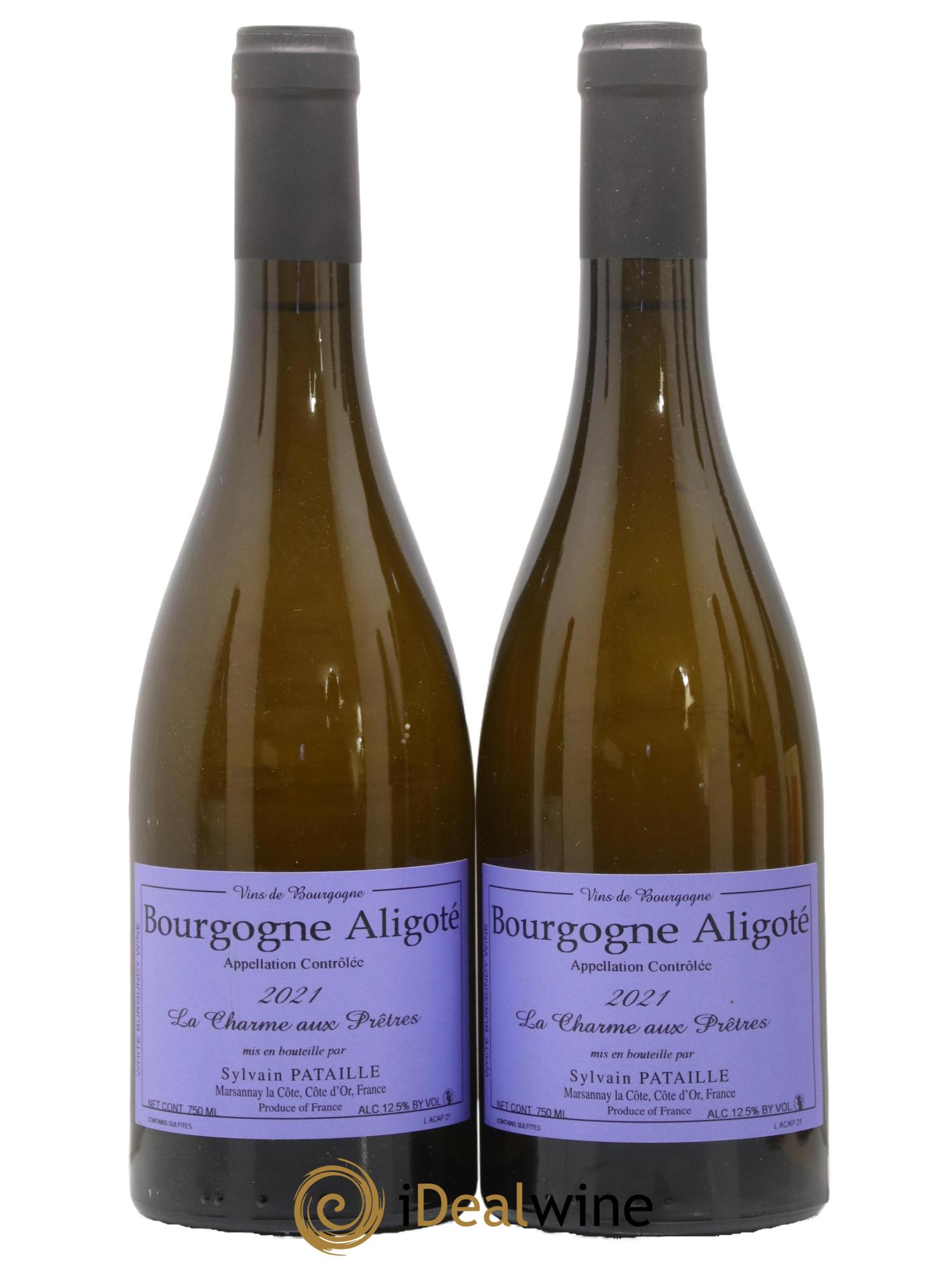 Bourgogne Aligoté La Charme aux Prêtres Sylvain Pataille (Domaine) 2021 - Posten von 2 Flaschen - 0