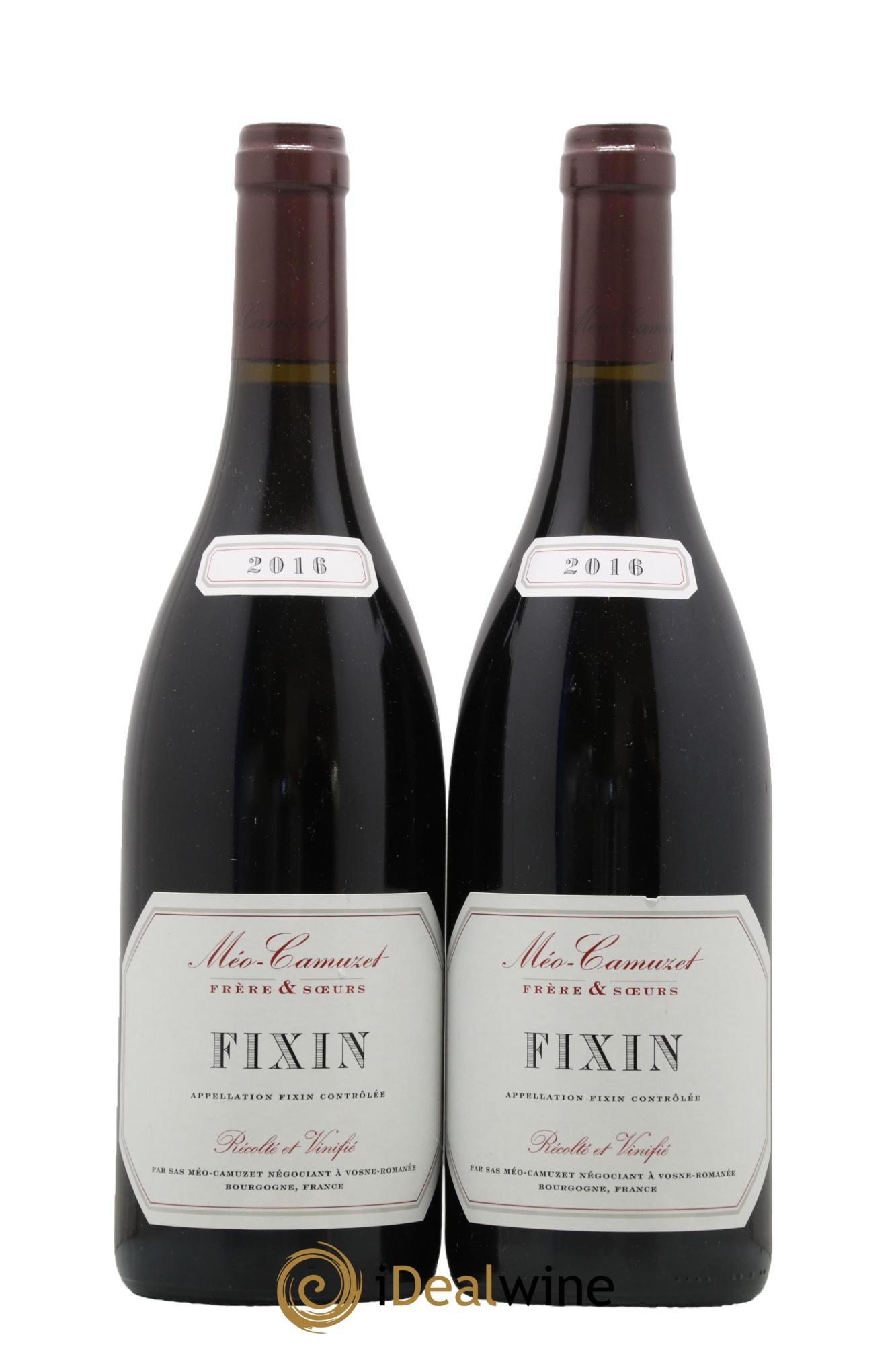 Fixin Méo-Camuzet (Frère & Soeurs) 2016 - Lot de 2 bouteilles - 0