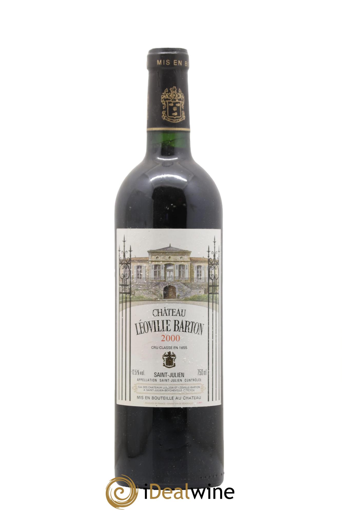 Château Léoville Barton 2ème Grand Cru Classé 2000 - Lotto di 1 bottiglia - 0