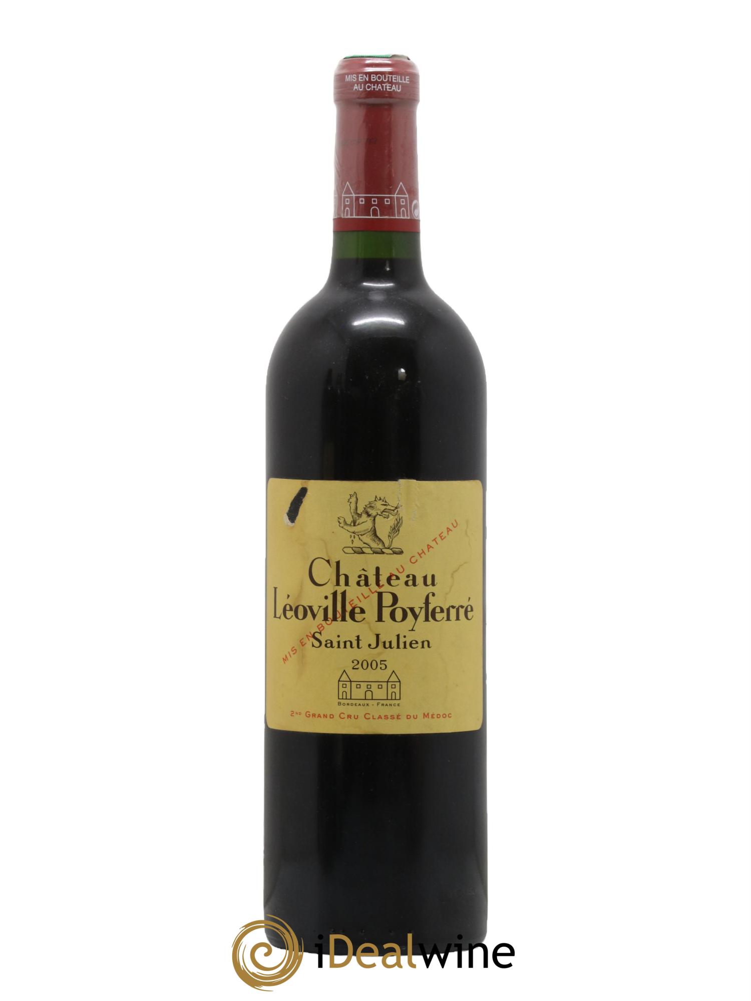 Château Léoville Poyferré 2ème Grand Cru Classé 2005 - Lotto di 1 bottiglia - 0