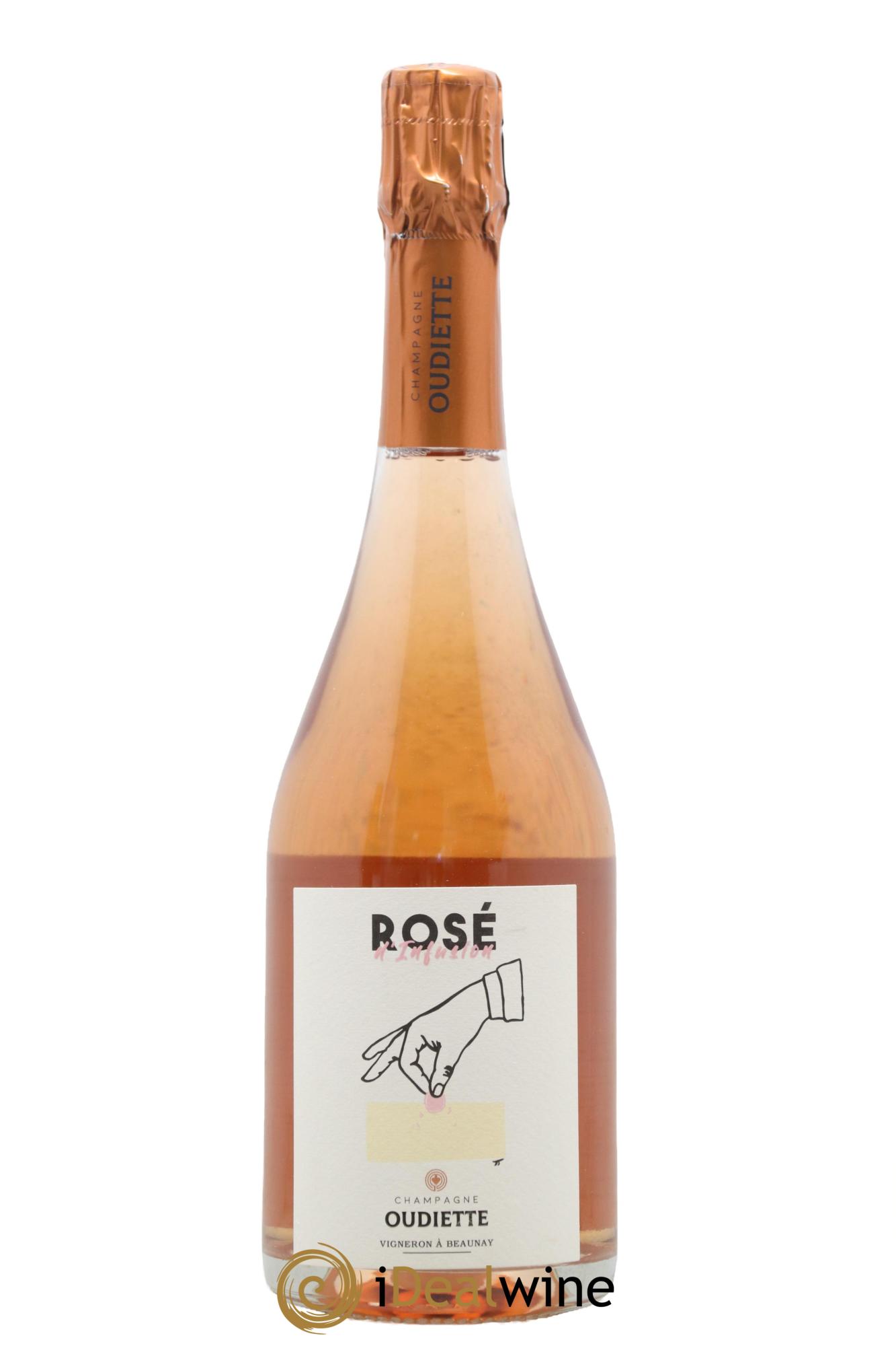 Champagne Rose d'Infusion Oudiette 2018 - Lot of 1 bottle - 0