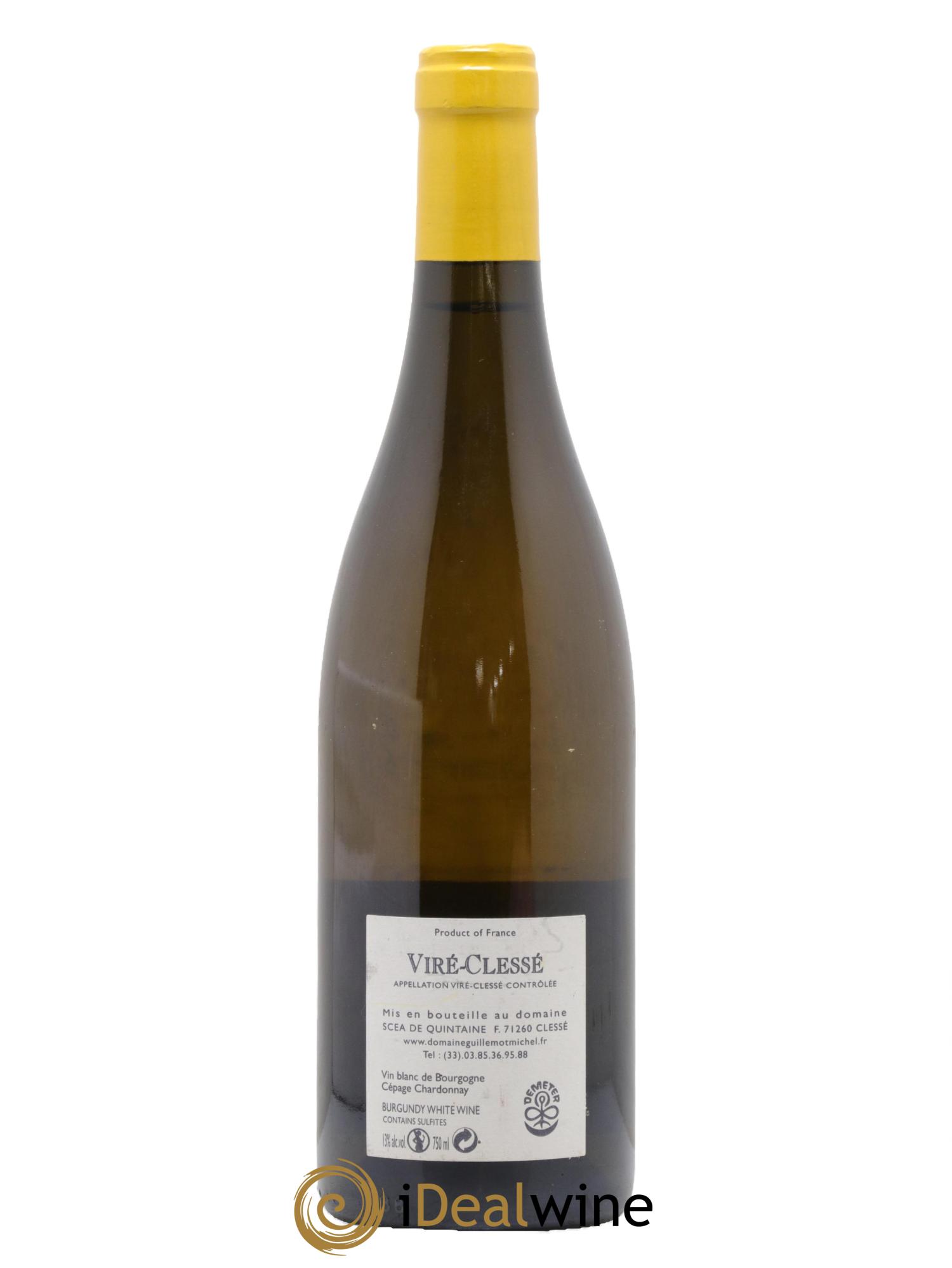 Viré-Clessé Quintaine Domaine Guillemot-Michel 2015 - Lot de 1 bouteille - 1