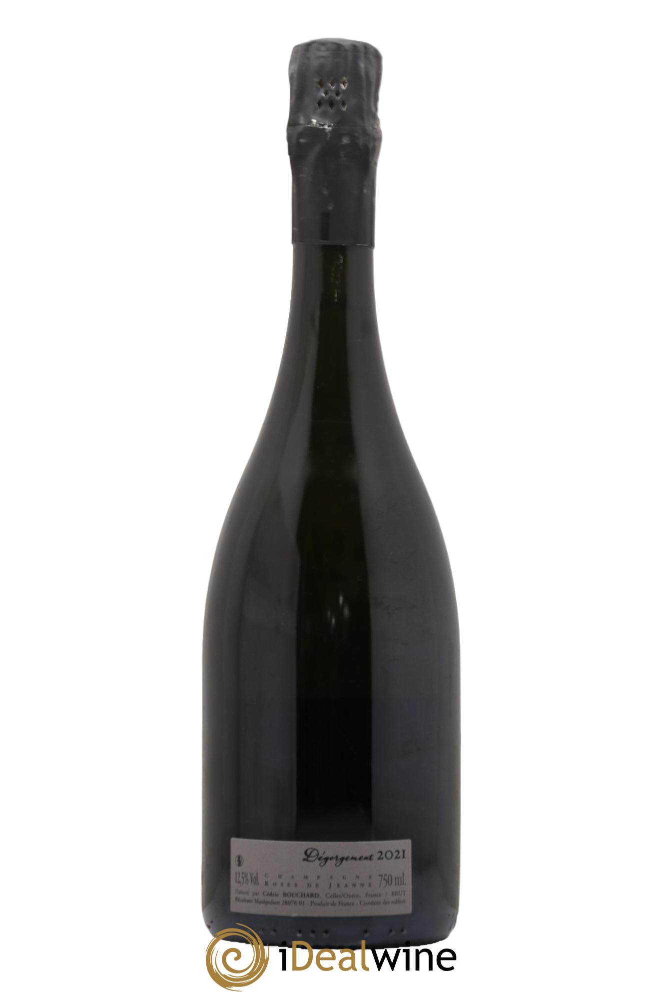 Roses de Jeanne Côte de Val Vilaine Blanc de Noirs Cédric Bouchard 2019 - Lotto di 1 bottiglia - 1