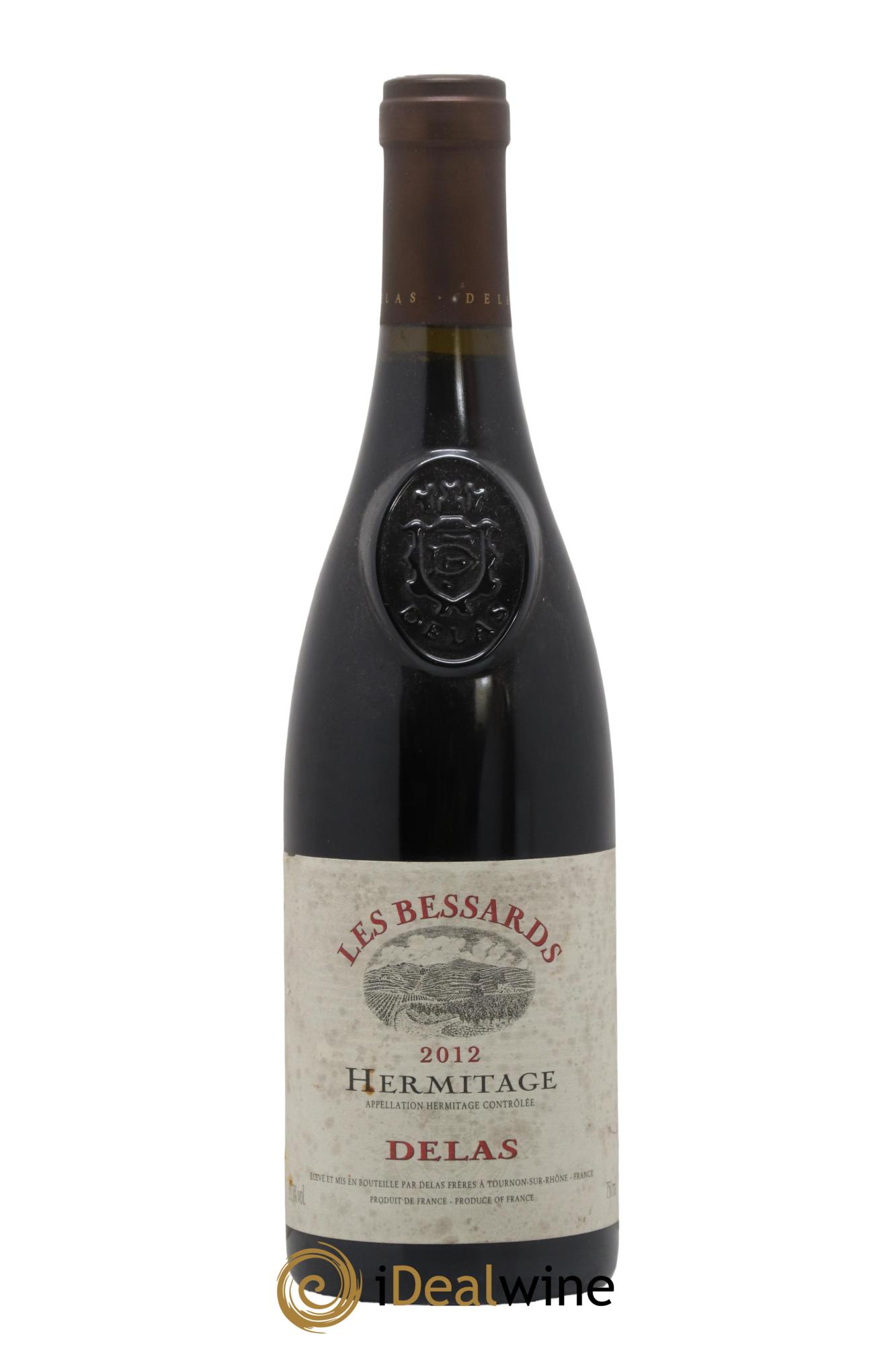 Hermitage Les Bessards Delas Frères  2012 - Posten von 1 Flasche - 0