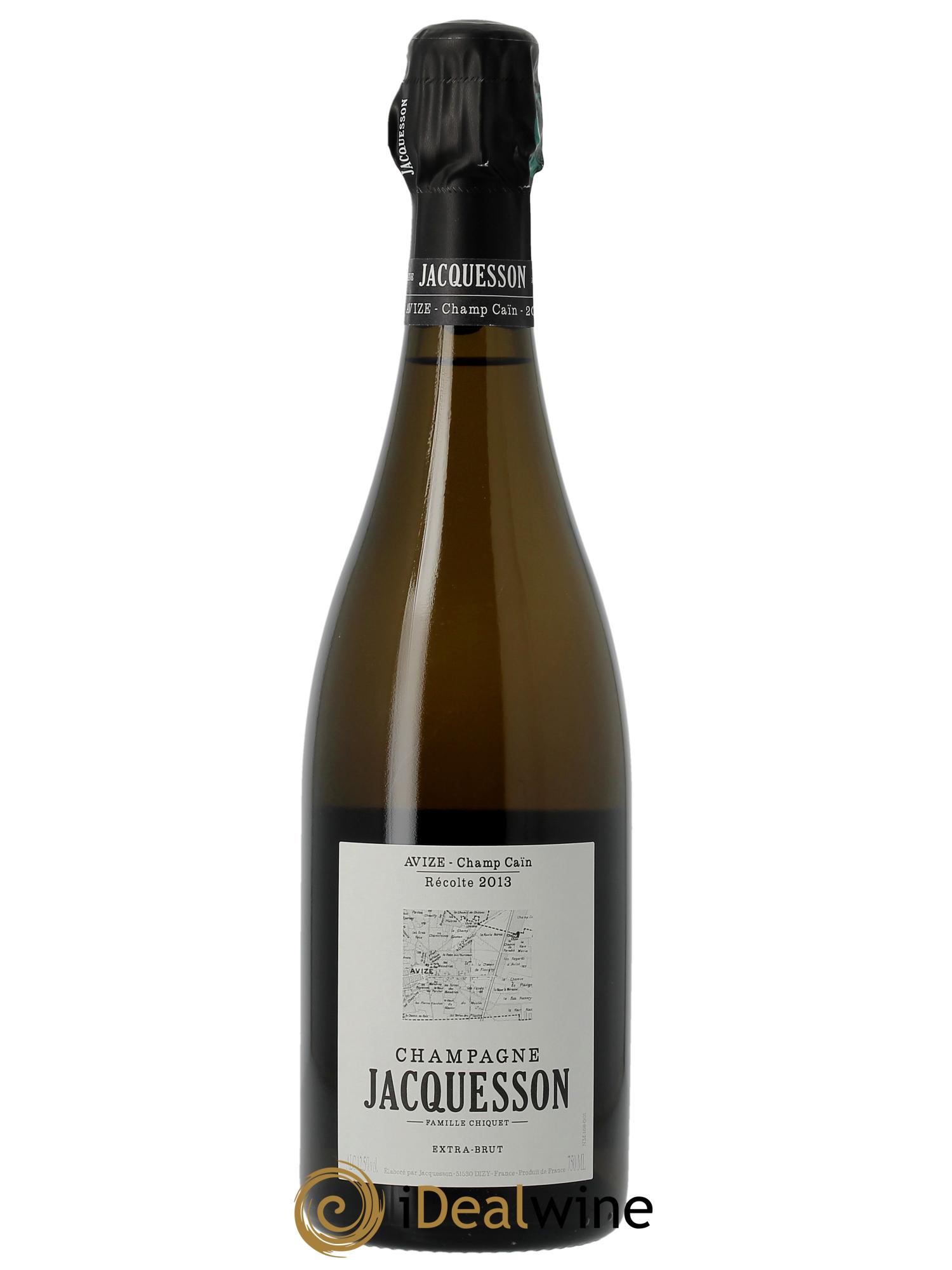 Avize Champ Caïn Extra Brut Jacquesson  2013 - Posten von 1 Flasche - 0