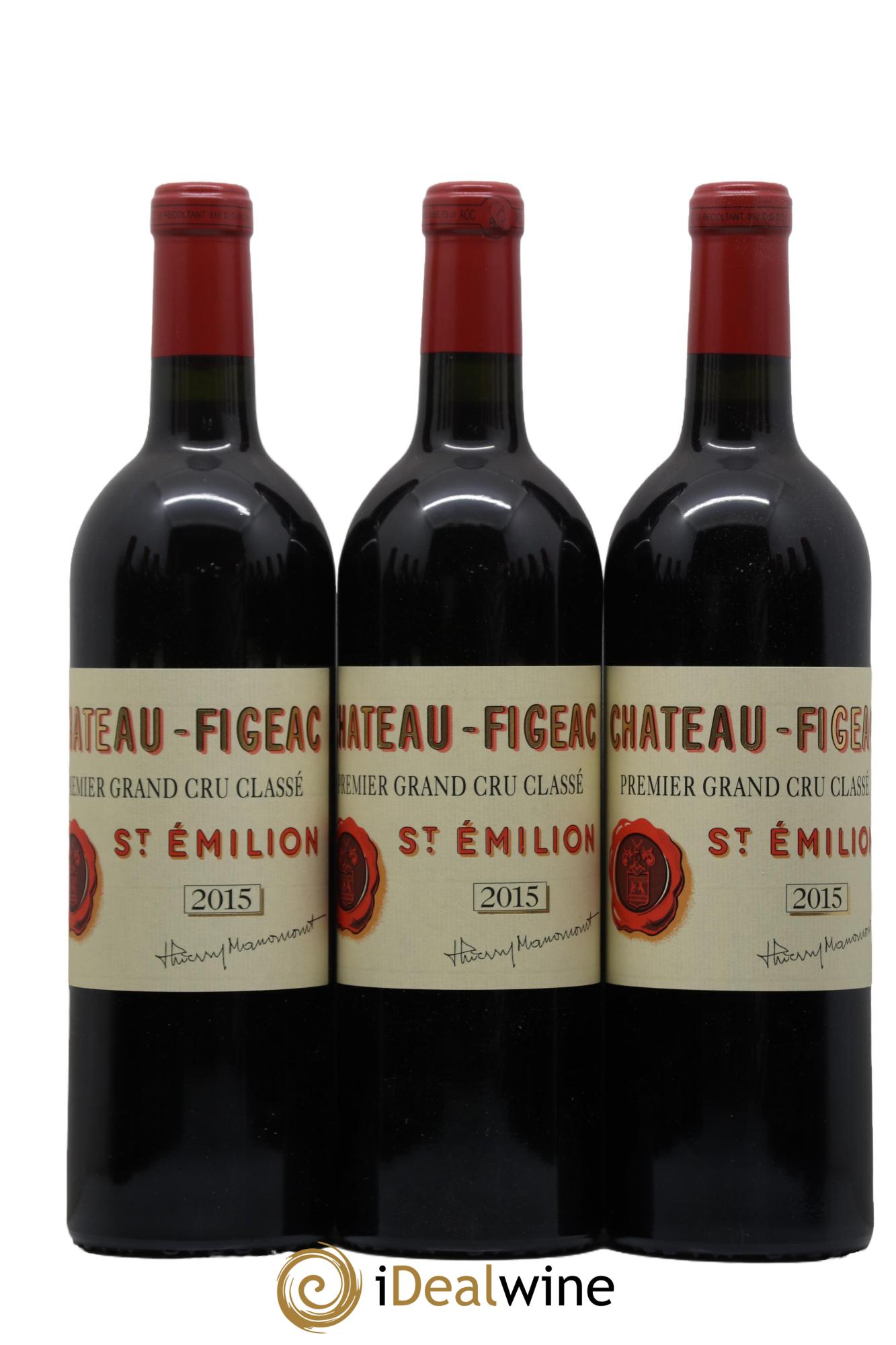 Château Figeac 1er Grand Cru Classé A 2015 - Lot de 12 bouteilles - 5