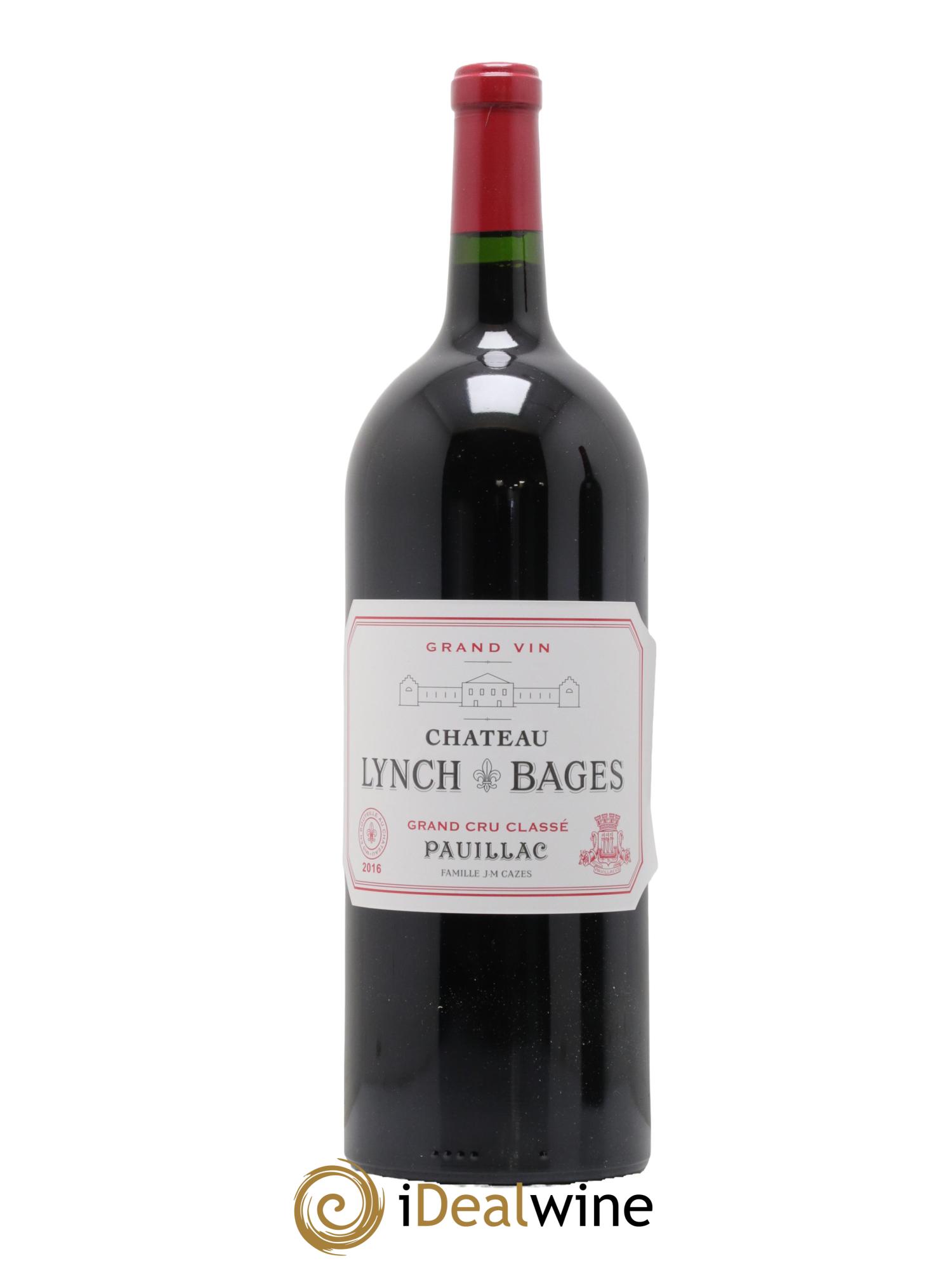 Château Lynch Bages 5ème Grand Cru Classé  2016 - Lot de 1 magnum - 0