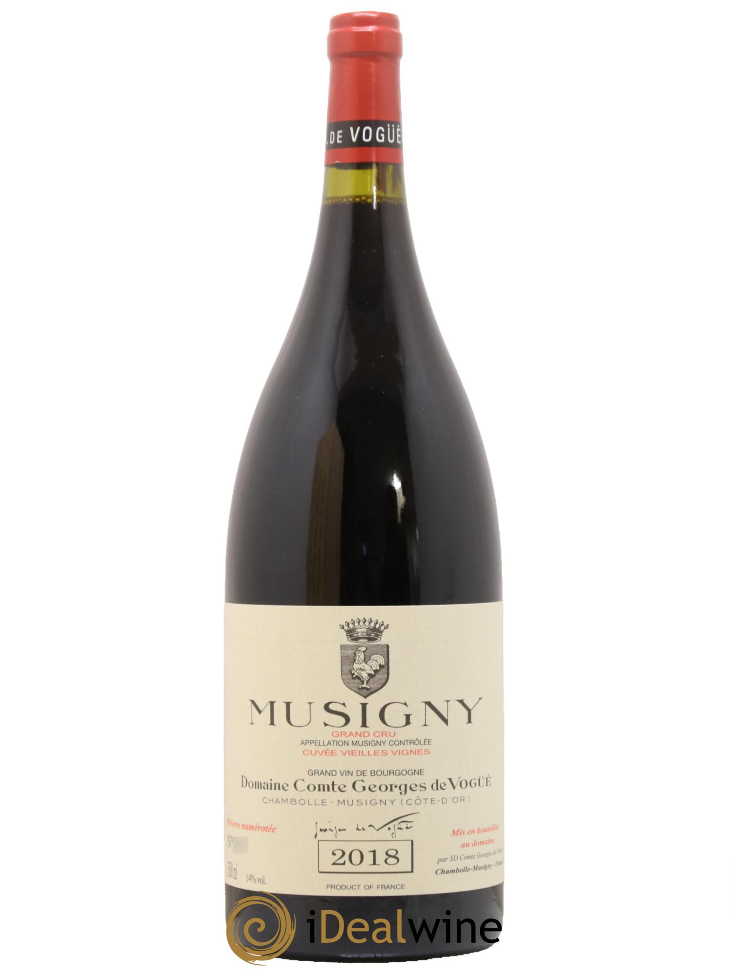 Musigny Grand Cru Cuvée Vieilles Vignes Comte Georges de Vogüé 2018 - Lot de 1 magnum - 0