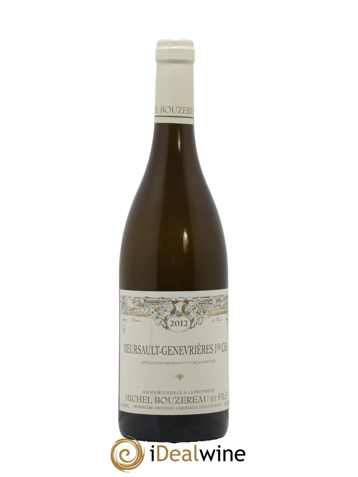 Meursault 1er Cru Les Genevrières Michel Bouzereau et Fils (Domaine) 2012 - Lotto di 1 bottiglia - 0