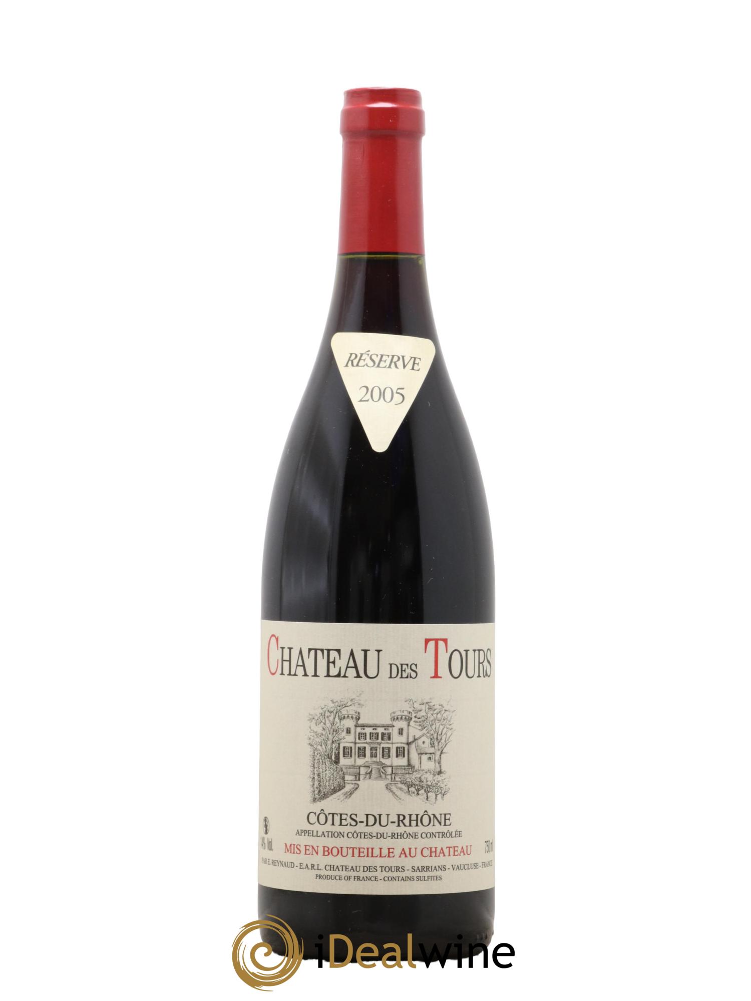 Côtes du Rhône Château des Tours Emmanuel Reynaud 2005 - Posten von 1 Flasche - 0