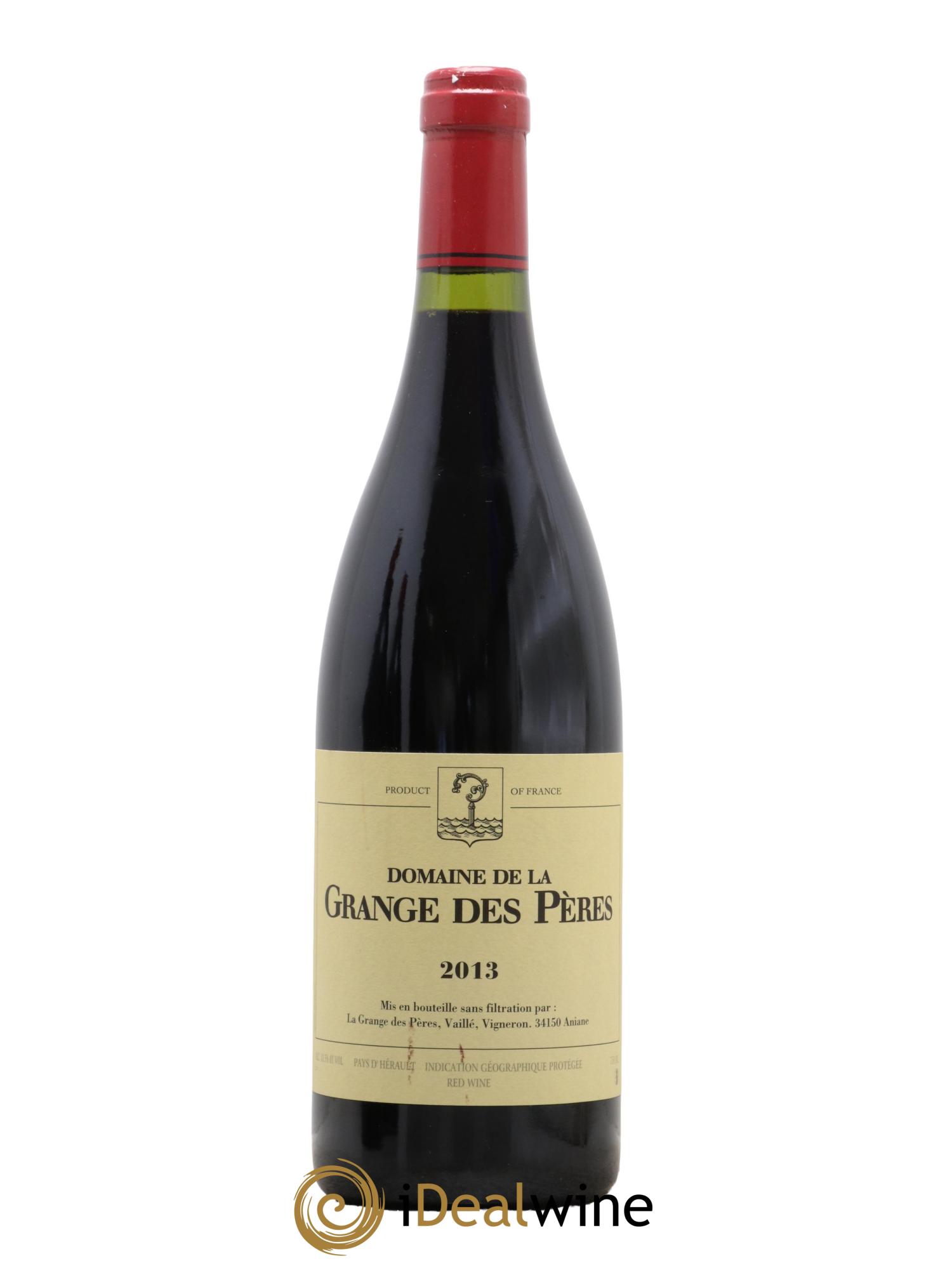 IGP Pays d'Hérault Grange des Pères Laurent Vaillé 2013 - Posten von 1 Flasche - 0