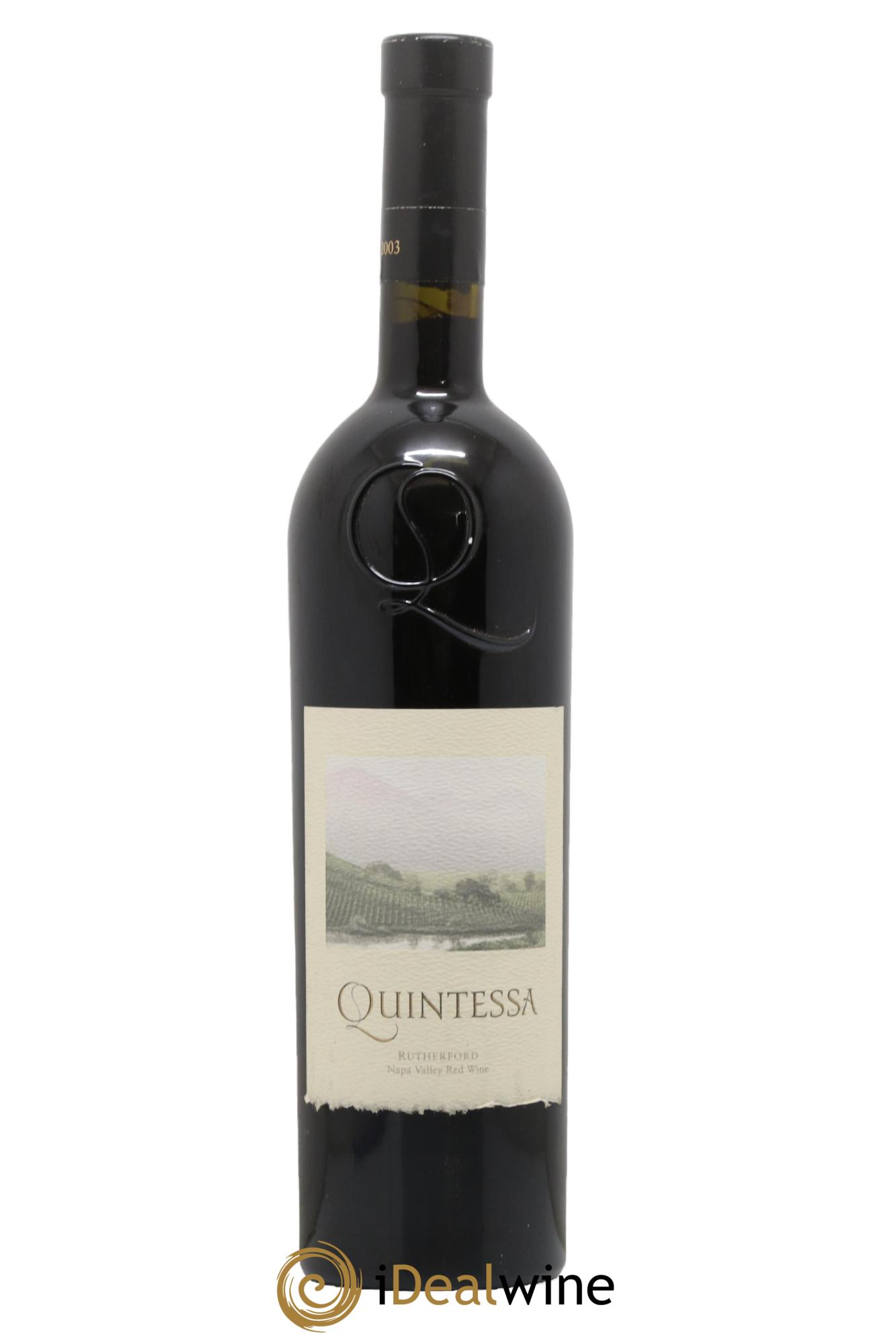 USA Napa Valley Rutheford Quintessa 2003 - Lot of 1 bottle - 0